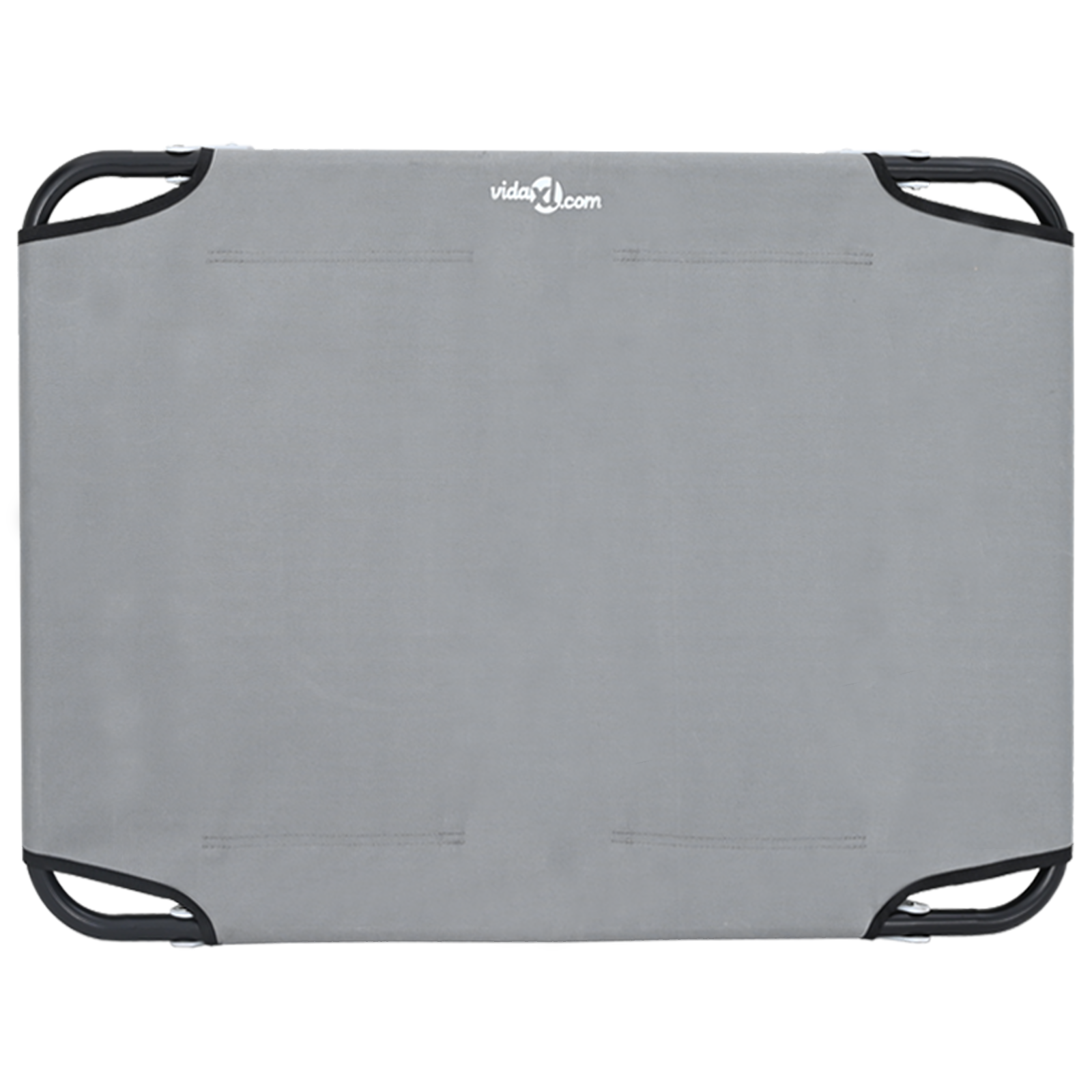 Dog Bed Foldable Light Grey S Oxford Fabric and Steel - Image 6