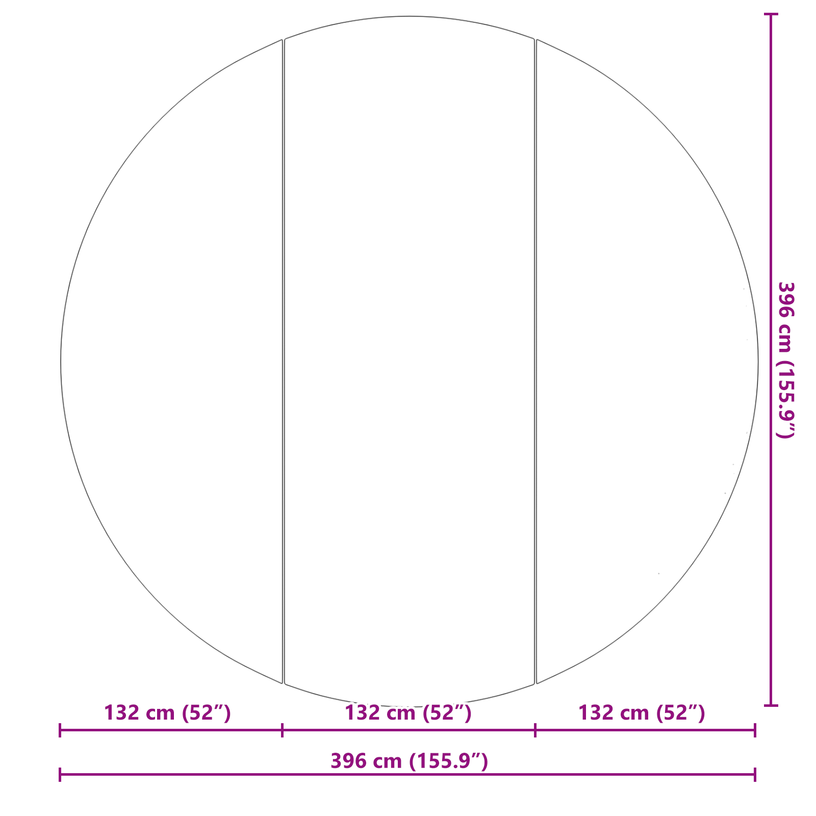Apvalus baseino dangtis Juodas Plastikas Ø 396 cm Baseino dangtis - Image 7