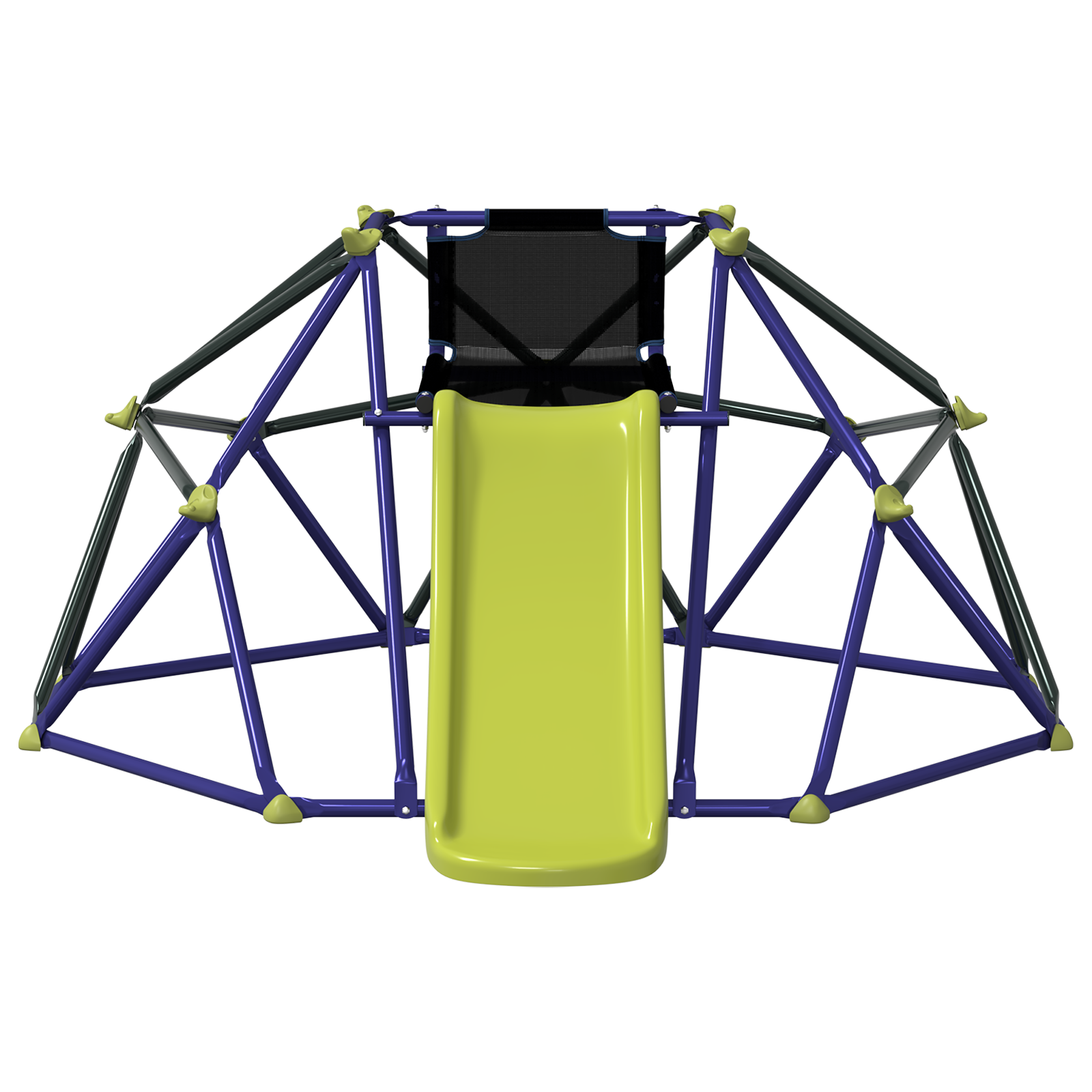 Climbing Dome with Slide for Kids 3-10 Years 247 cm 200 kg - Image 3