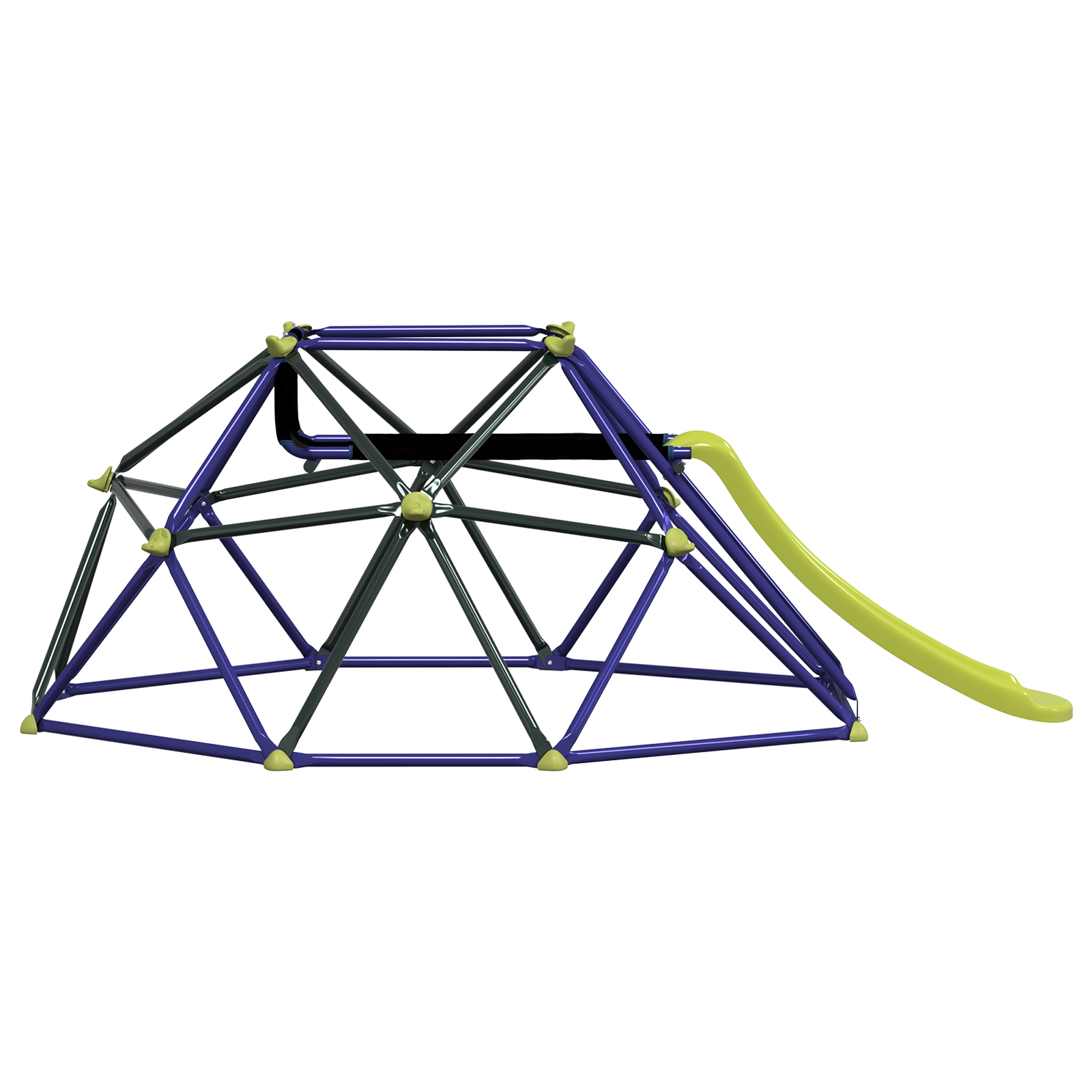 Climbing Dome with Slide for Kids 3-10 Years 247 cm 200 kg - Image 4