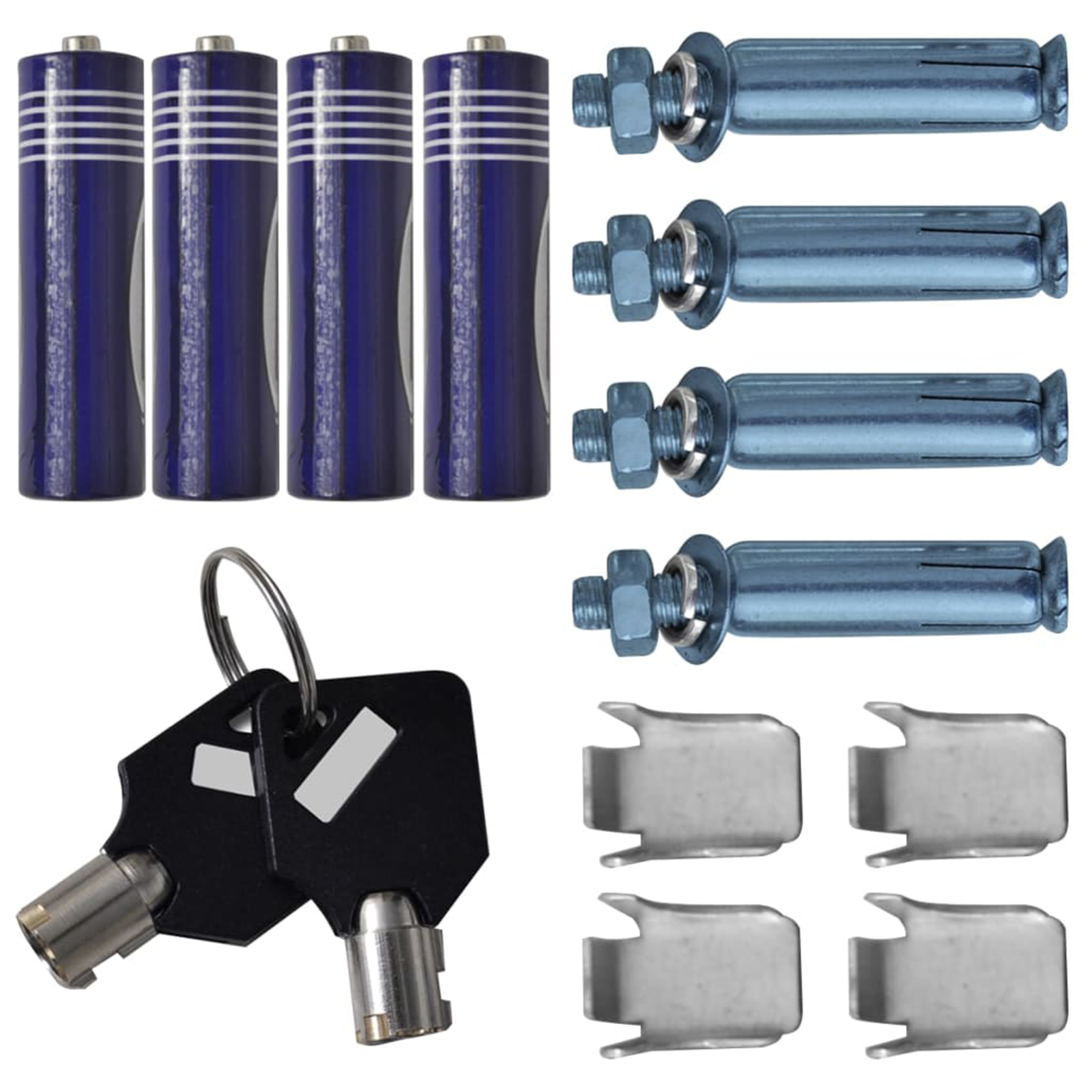 Elektronische Digitale Kluis met Plank Donkergrijs 35x31x50 cm Staal image 7