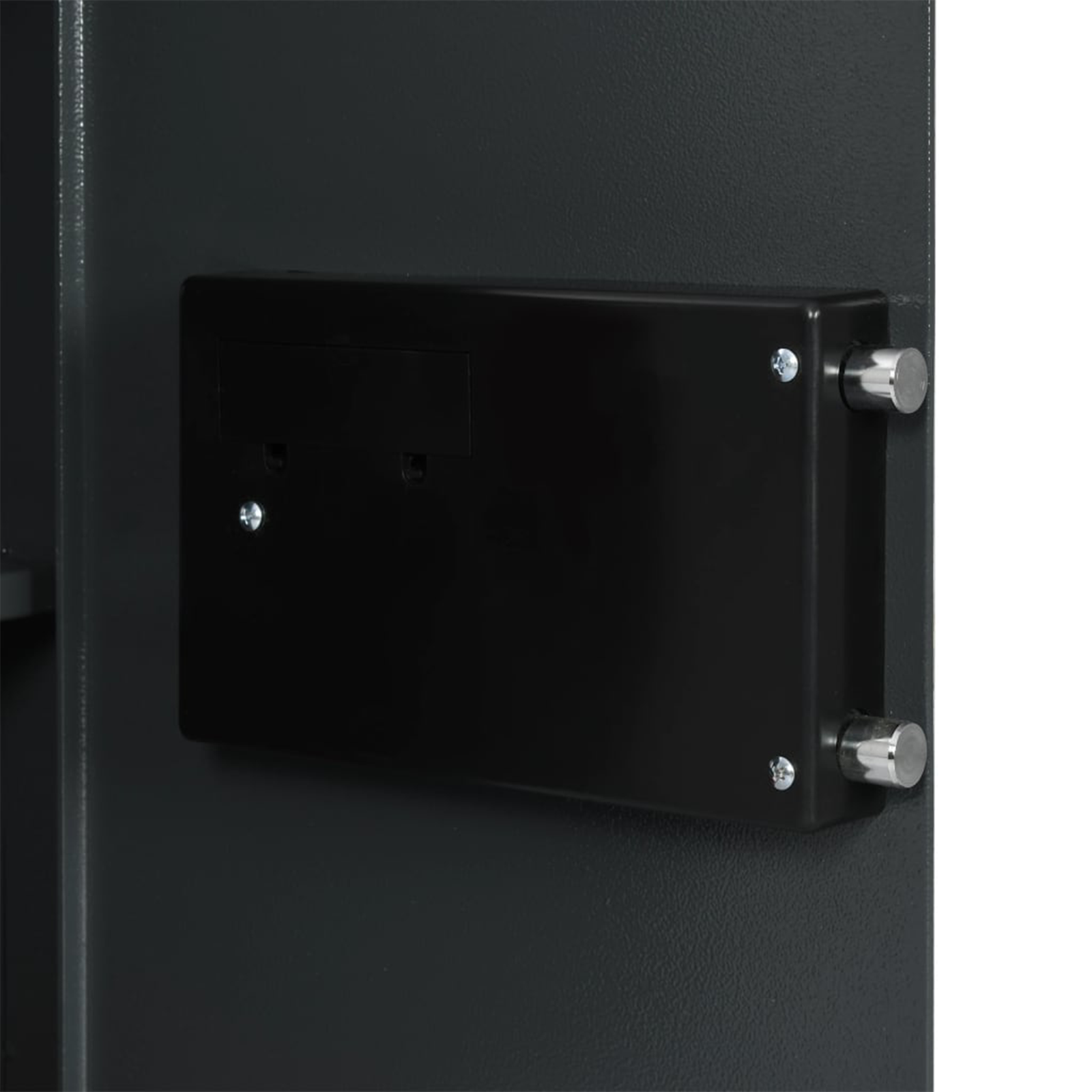 Electronic Digital Safe with Shelf Dark Grey 40x35x60 cm Steel - Image 7