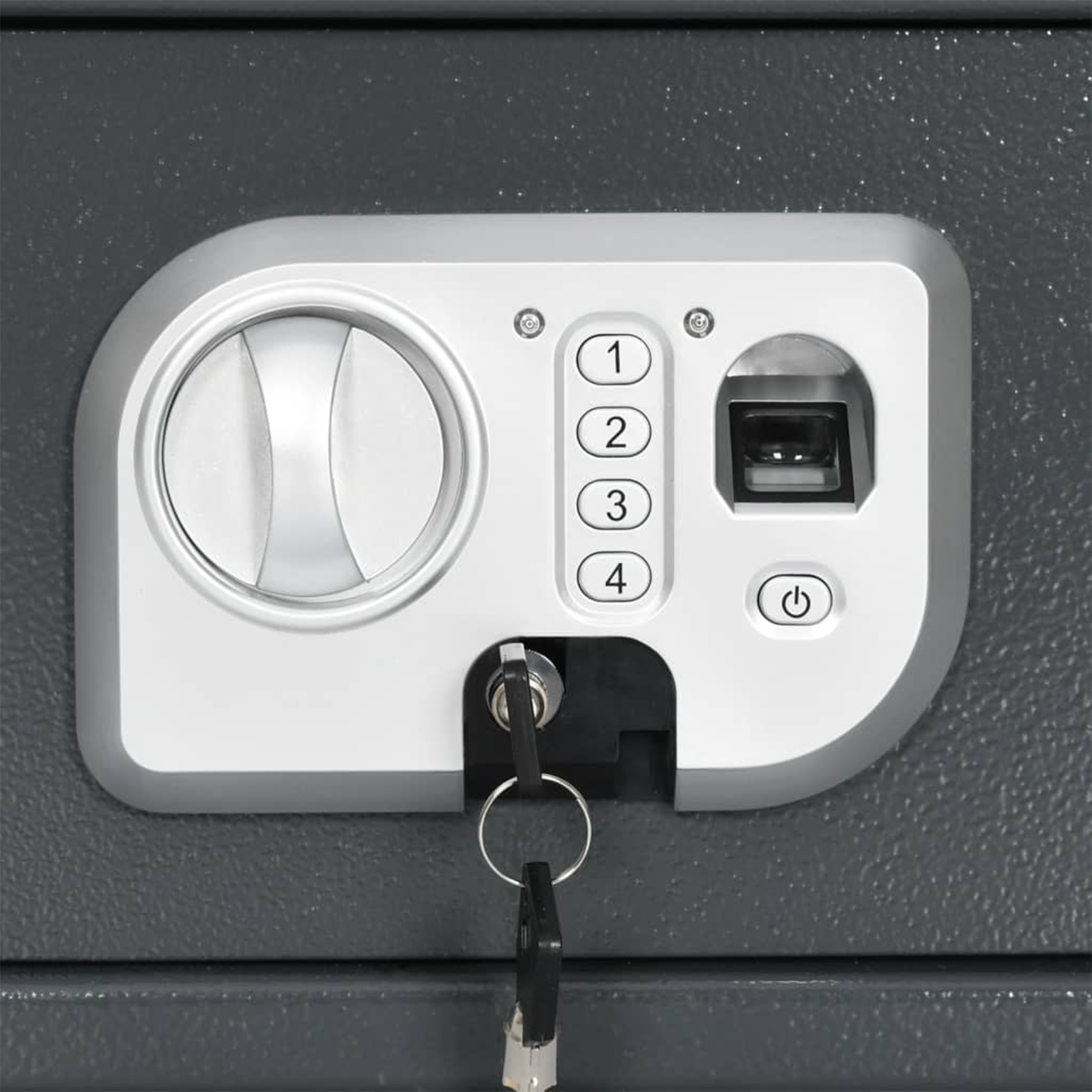 Electronic Digital Safe with Fingerprint Lock 20x31x20 cm Steel - Image 8