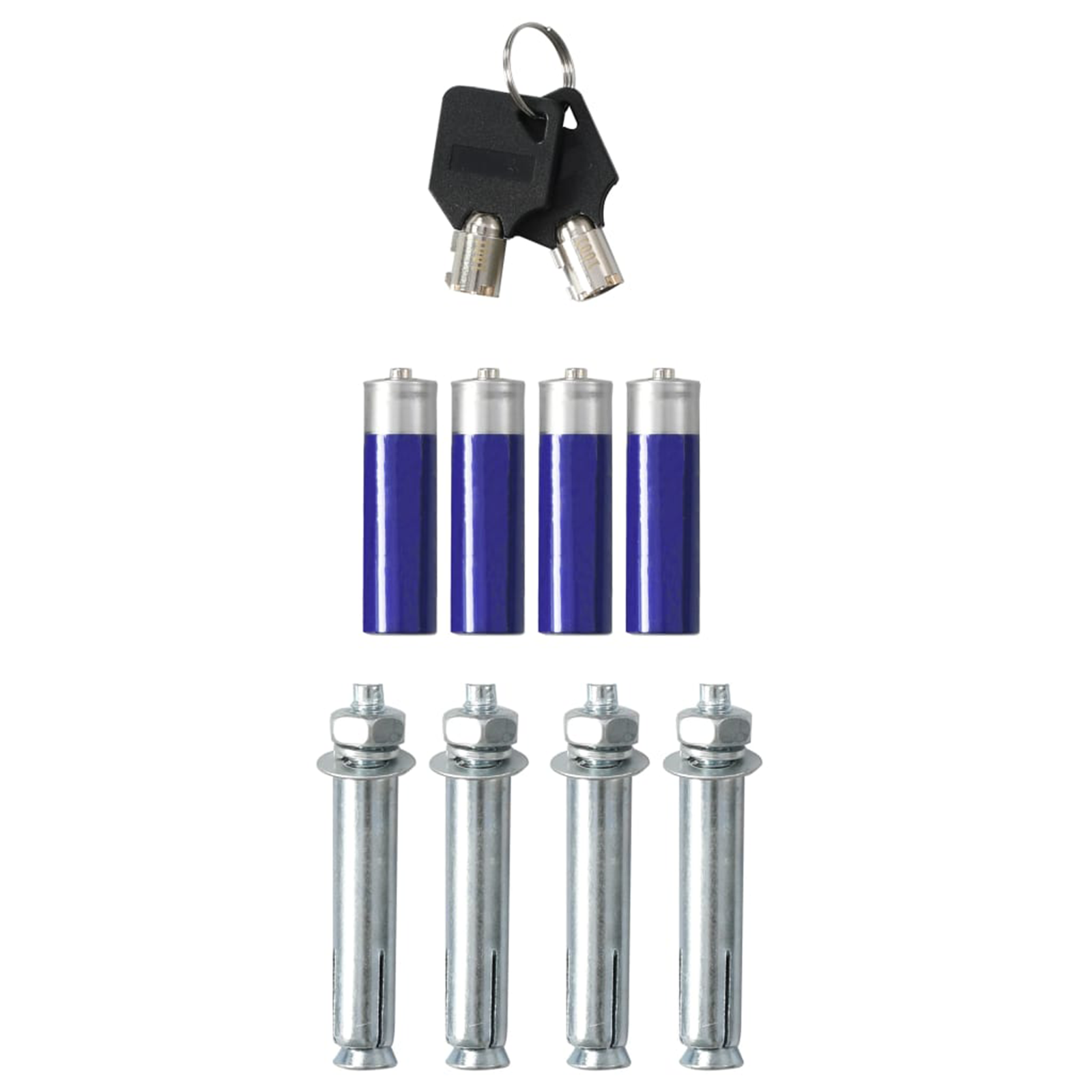 Digitale Kluis met Vingerafdrukslot 20x31x20 cm van Staal image 10