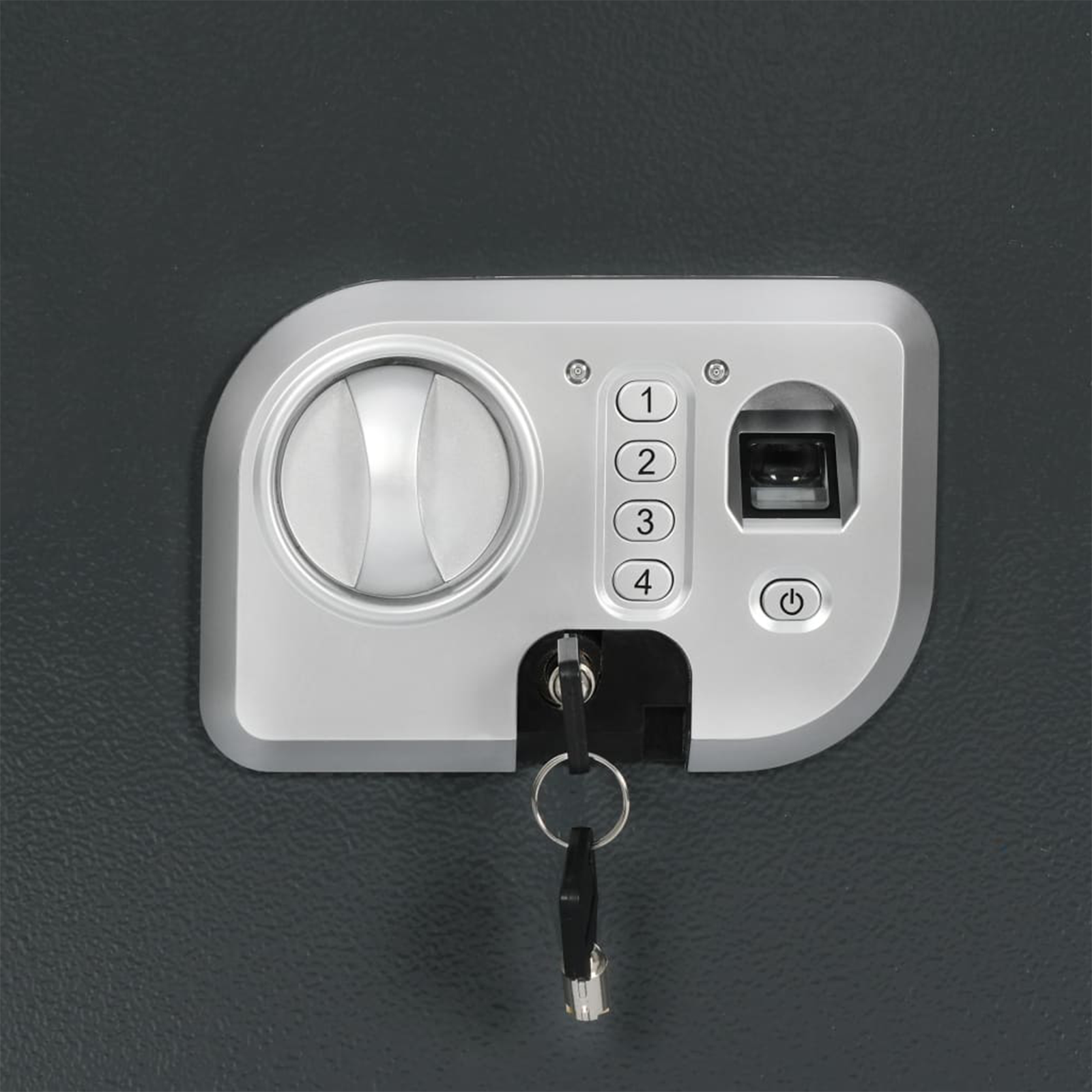 Electronic Digital Safe with Fingerprint Lock 31x35x50 cm Steel - Image 8