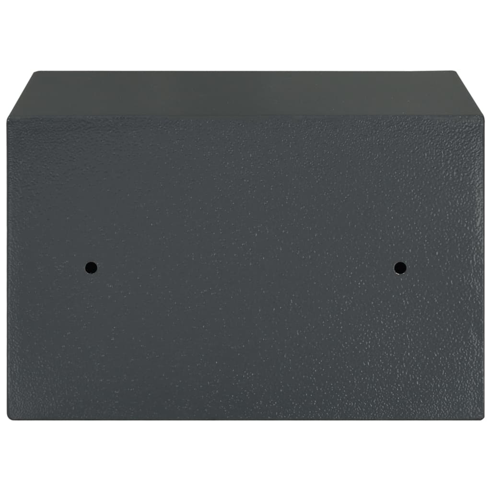 Safe Box with Key Lock Dark Grey 20x31x20 cm Steel - Image 6