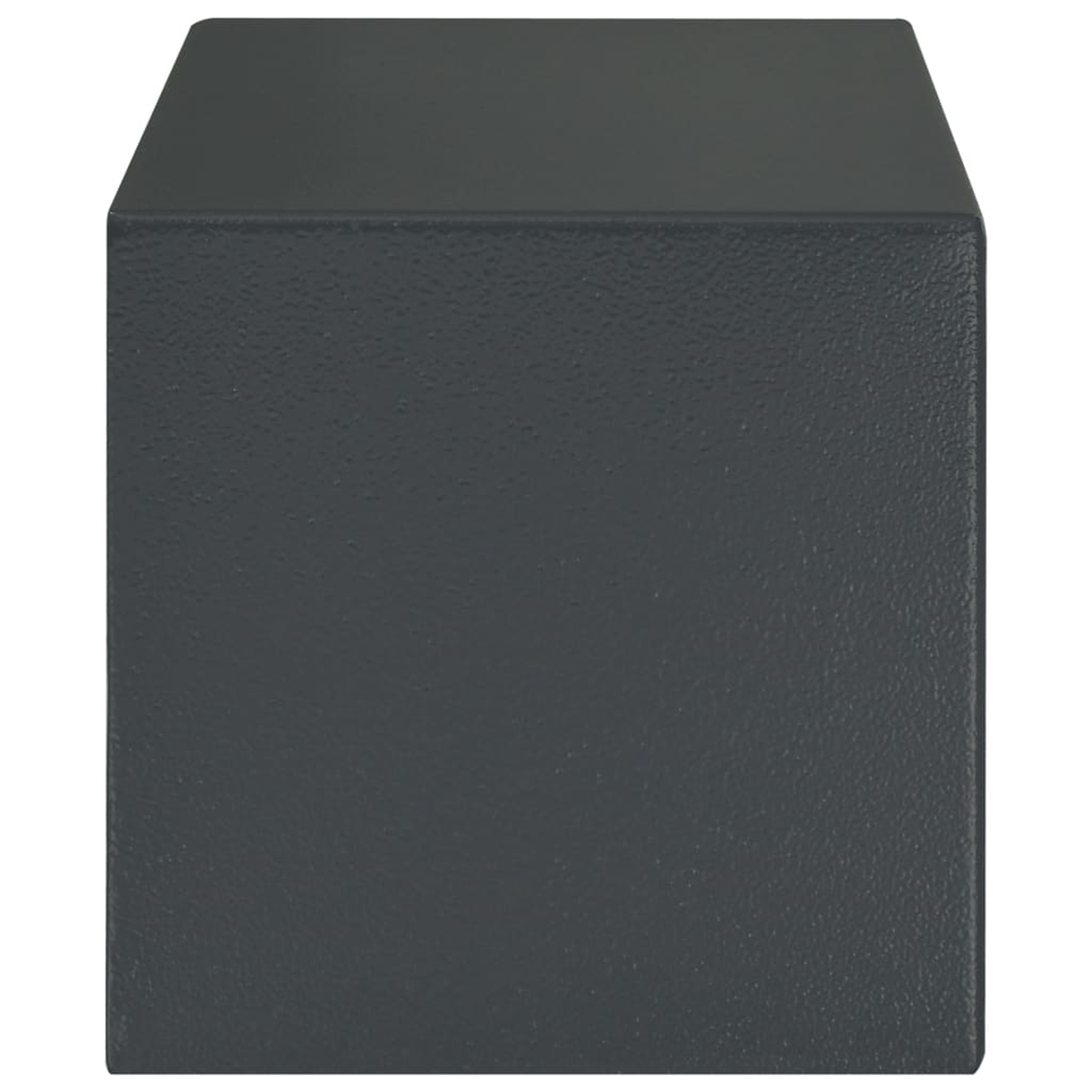 Safe Box with Key Lock Dark Grey 20x31x20 cm Steel - Image 5