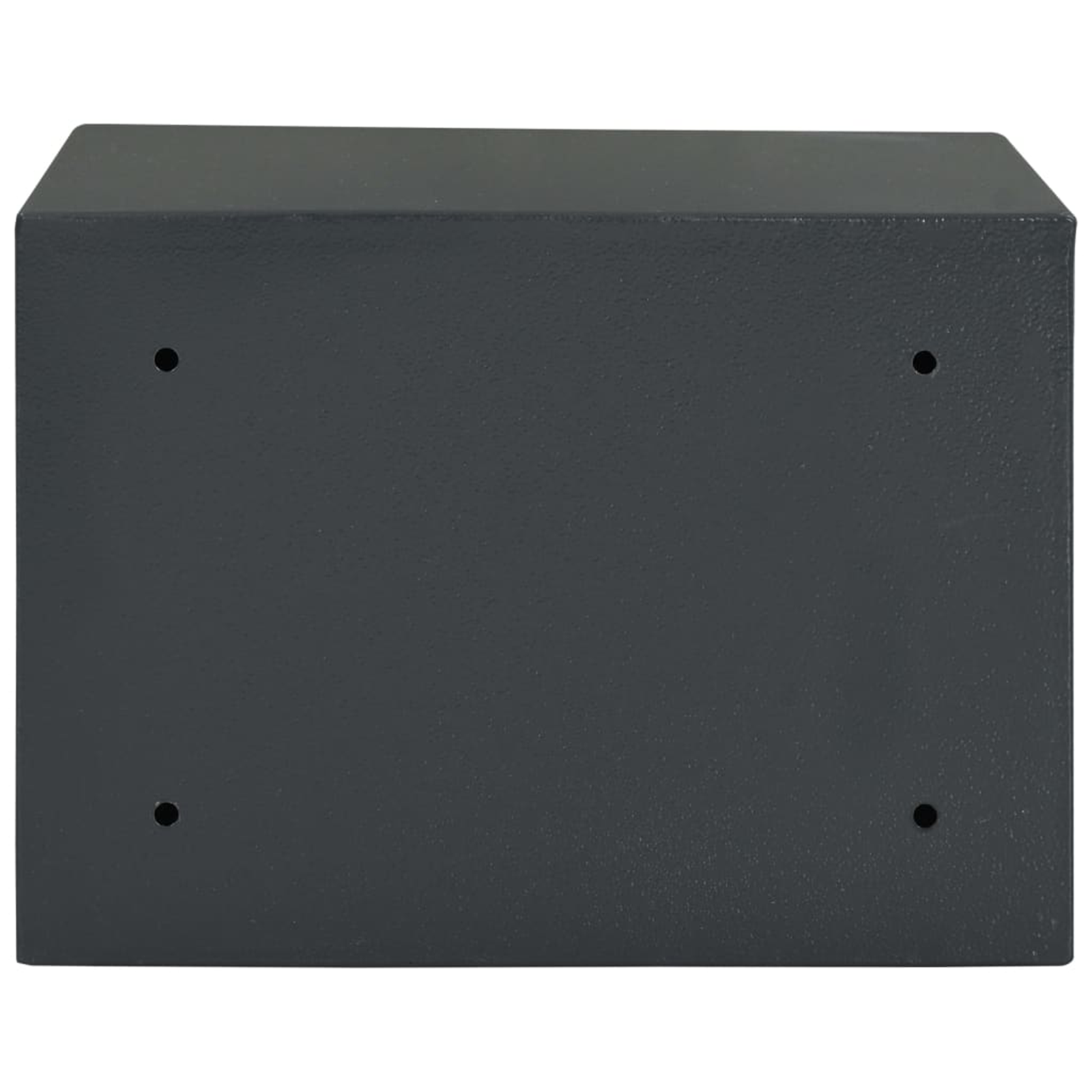 Safe Box with Key Lock Dark Grey 25x35x25 cm Steel - Image 6