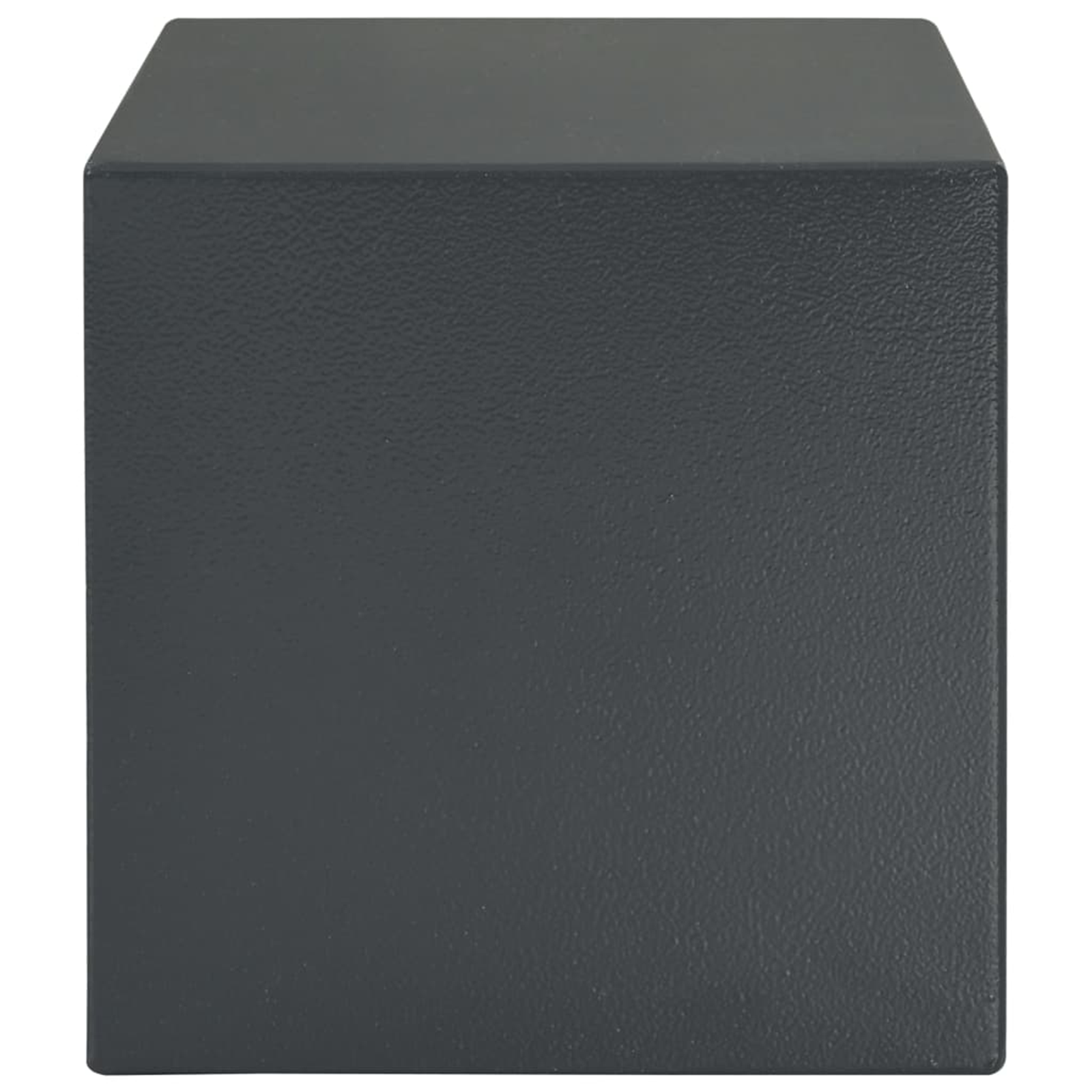 Safe Box with Key Lock Dark Grey 25x35x25 cm Steel - Image 5