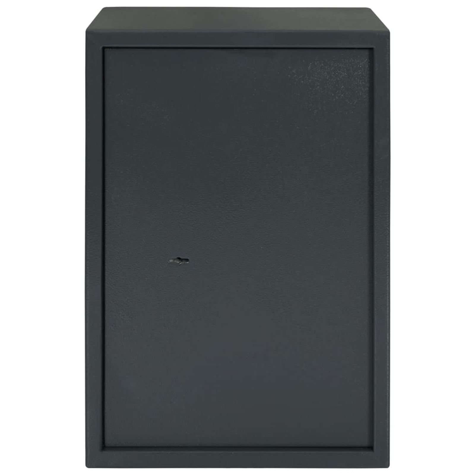 Safe Box with Key Lock Dark Grey 31x35x50 cm Steel - Image 4