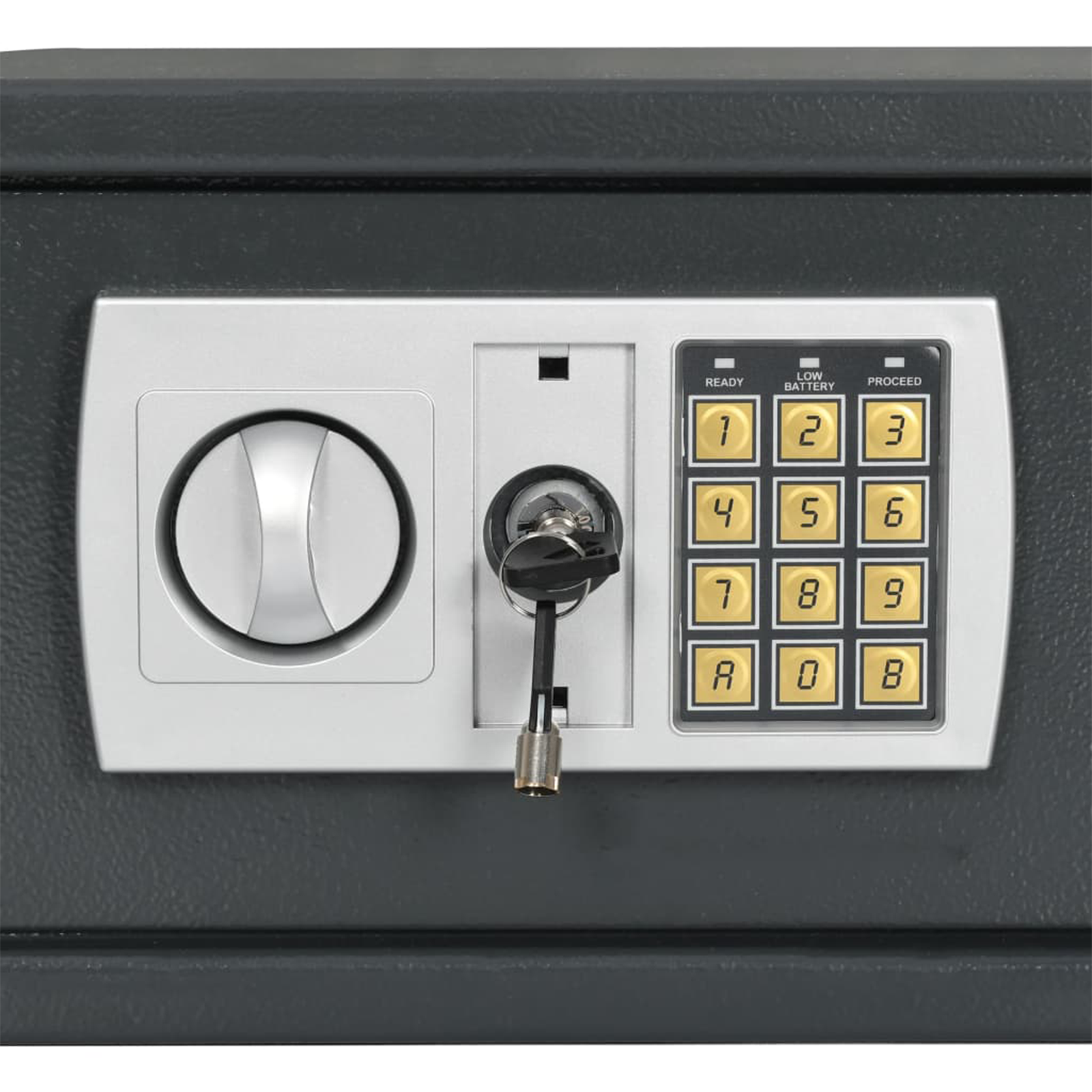 Electronic Digital Safe Dark Grey 42x37x20 cm Steel - Image 6