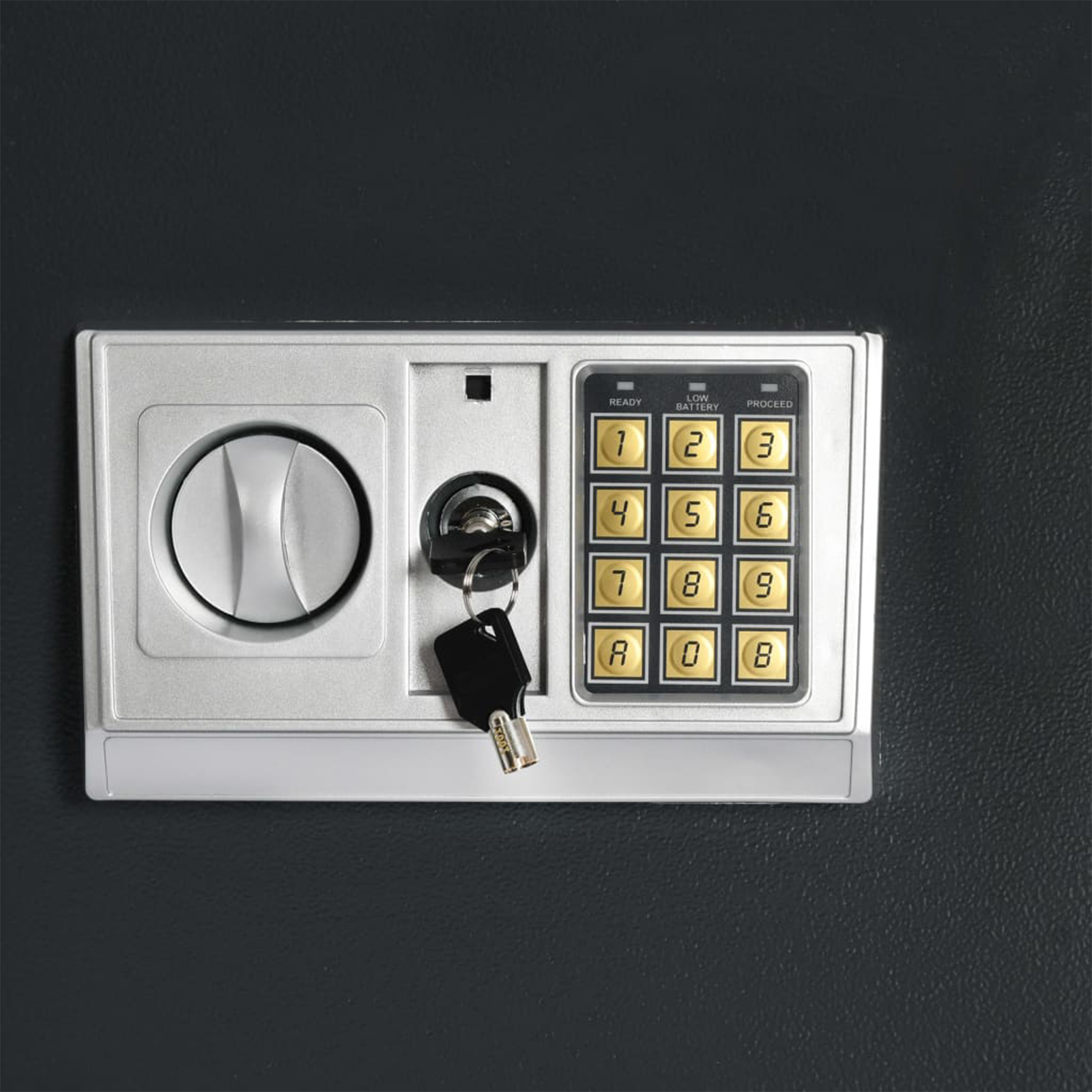 Electronic Digital Safe Dark Grey 35x31x80 cm Steel - Image 6