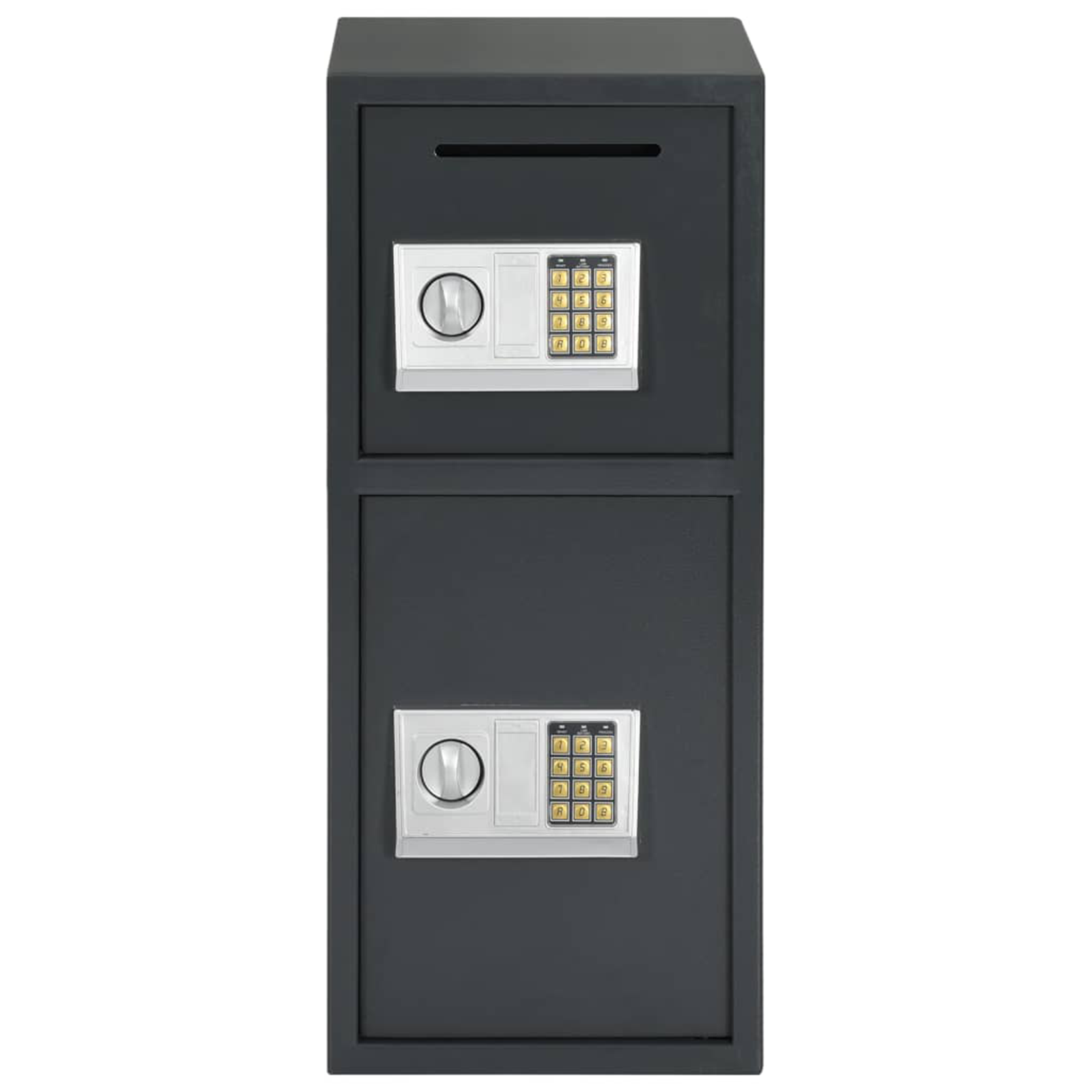 Electronic Digital Safe Dark Grey 35x31x80 cm Steel - Image 3