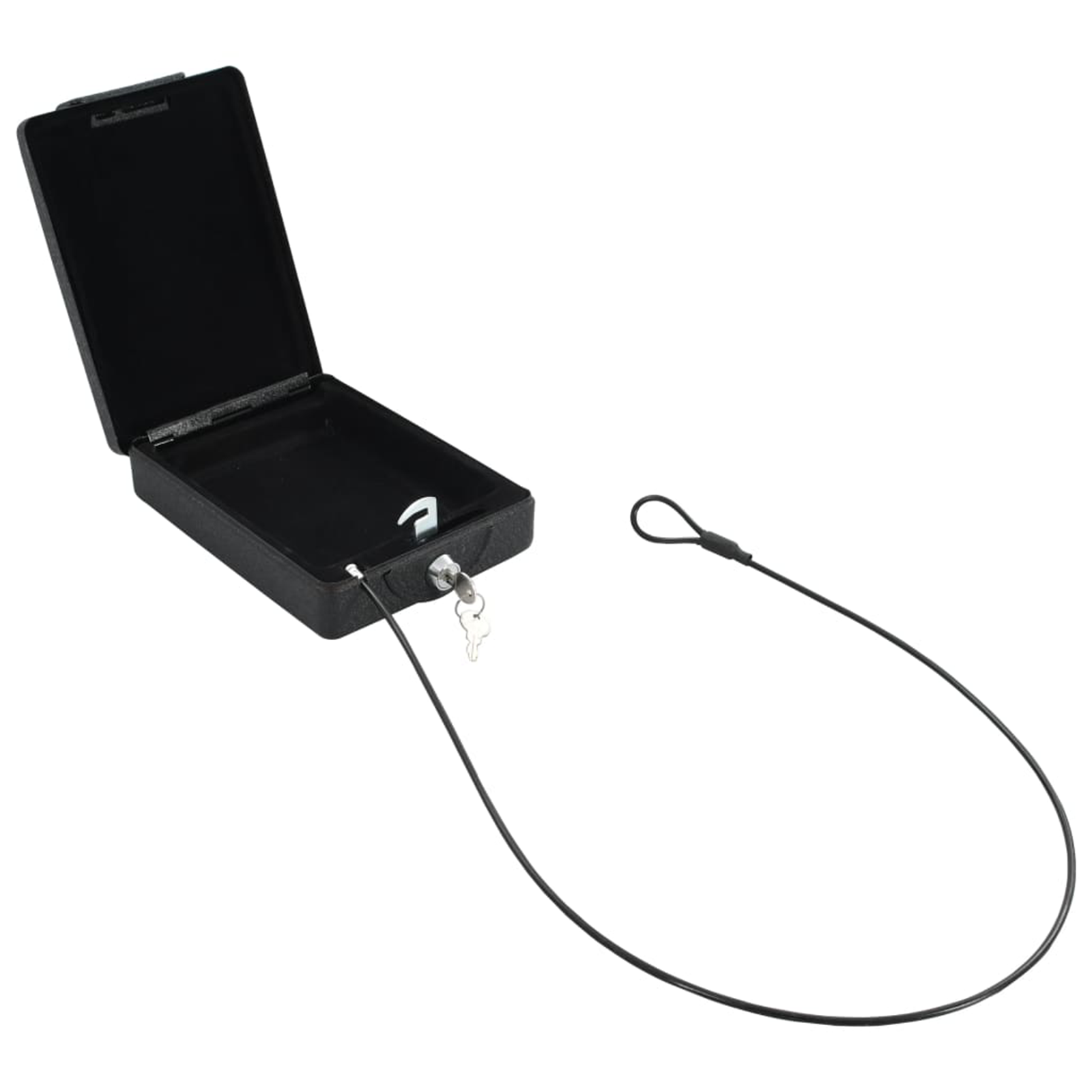 Security Safe Black Metal Small Locks Security Safe - Image 10