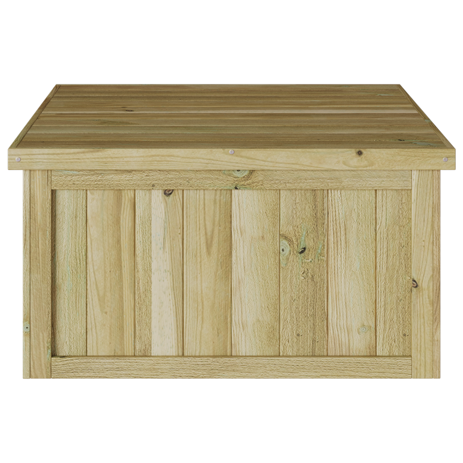 Garage für robotergestützten Rasenmäher 70x80x38 cm Impregniertes Holz Kiefer - gartenhelfer-aufbewahrung-gartenschuppen - Your Garden Eden