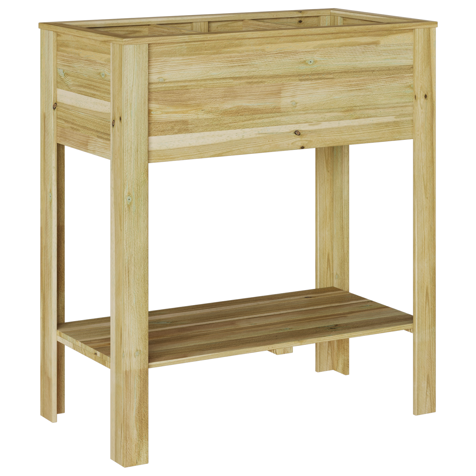 Garden Plant Stand 85x46x94 cm Impregnated Wood Pine - Image 7