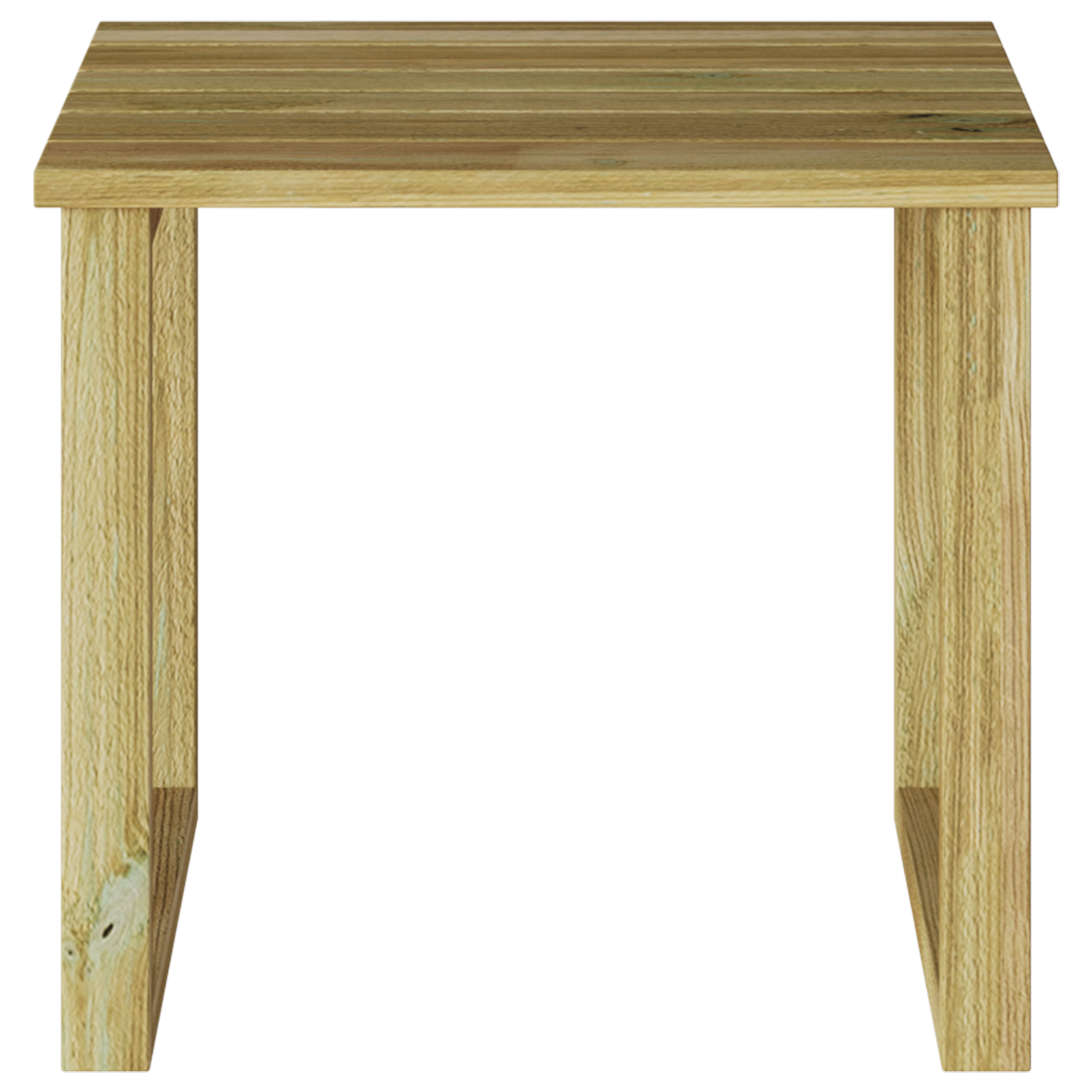 Sunbed Table 40x40x36 cm Impregnated Pinewood - Image 5