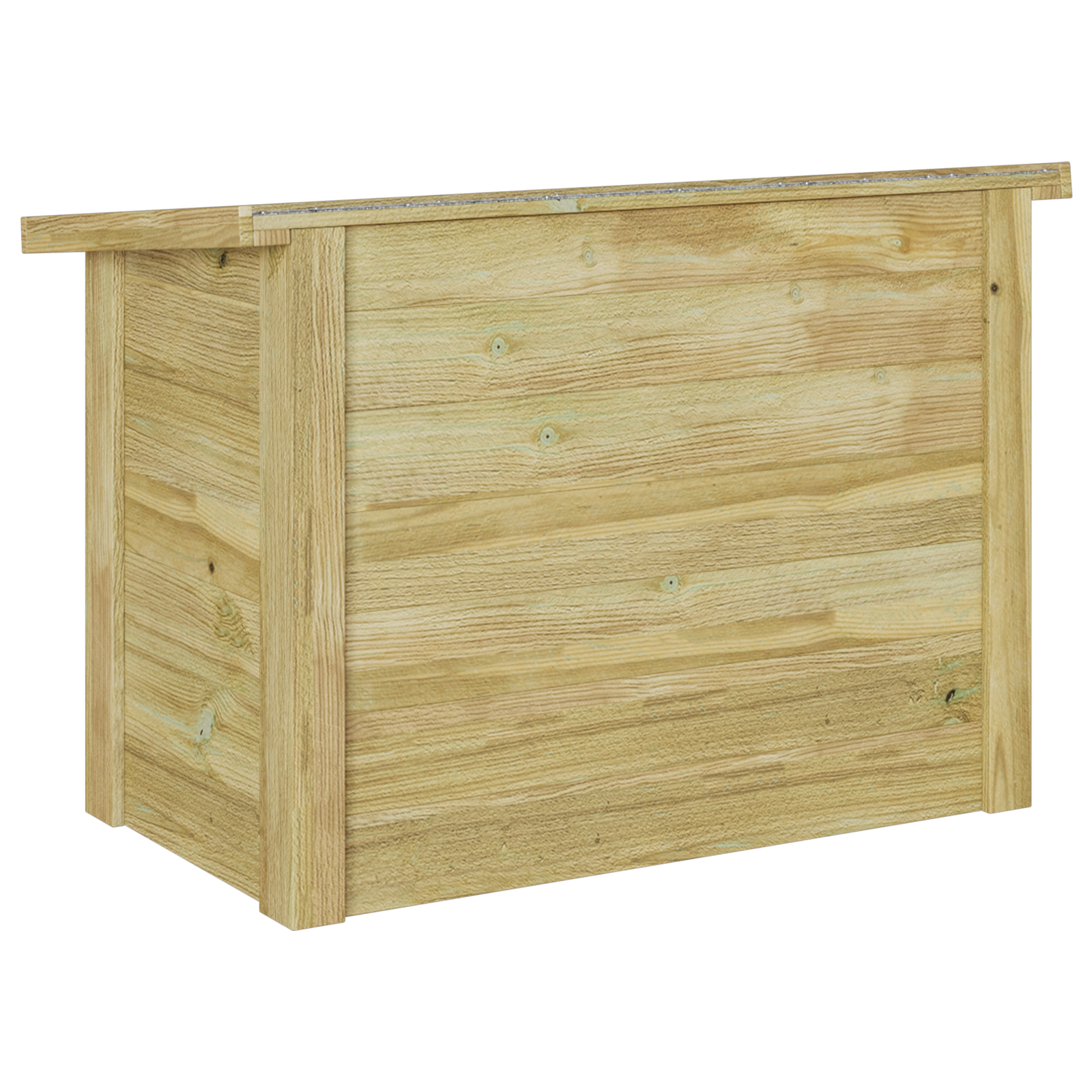 Aufbewahrungsbox 44x80x57 cm imprägniertes Kiefernholz - gartenmoebel-boxen - Your Garden Eden