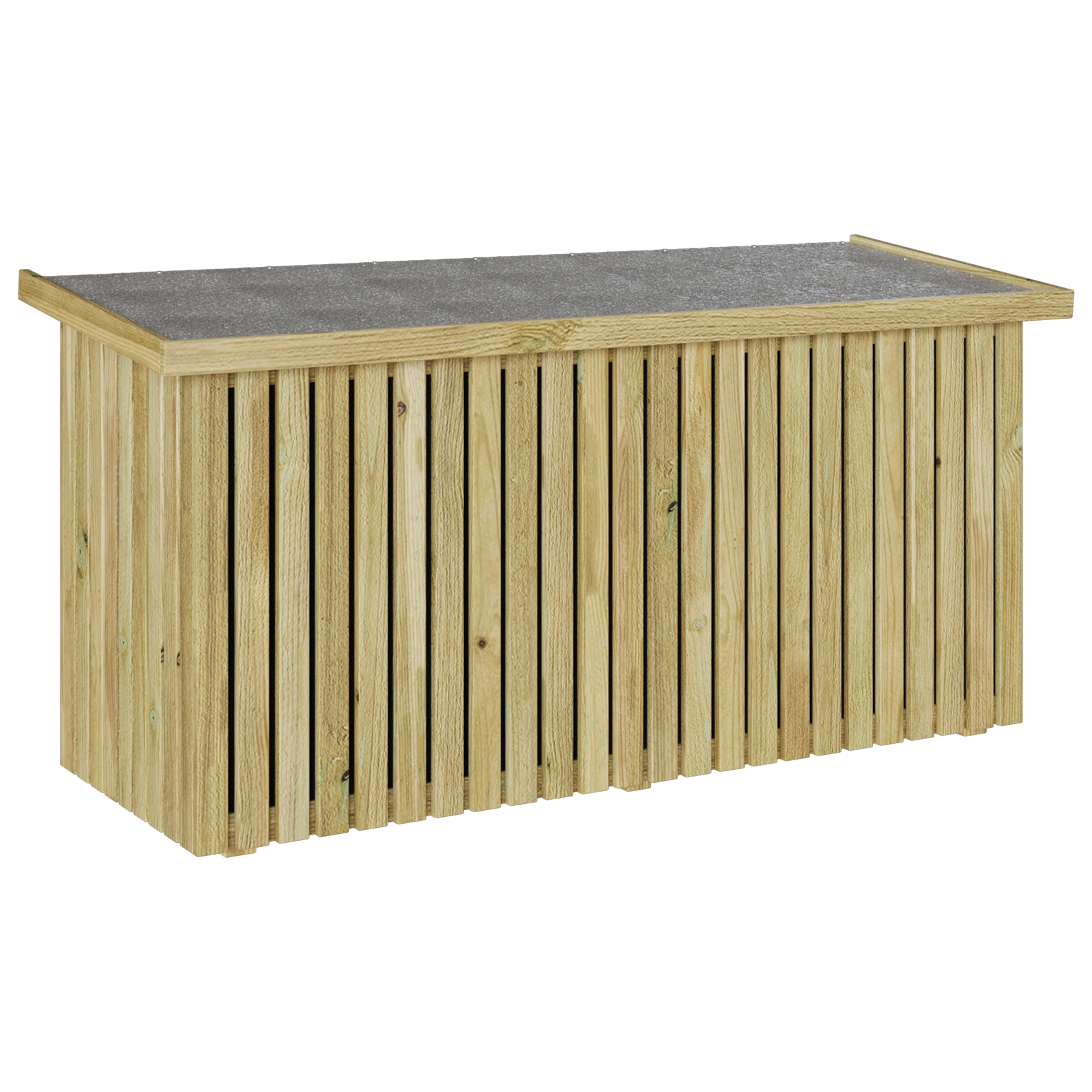 Aufbewahrungsbox 119x44x58,5 cm behandeltes Kiefernholz - gartenmoebel-boxen - Your Garden Eden