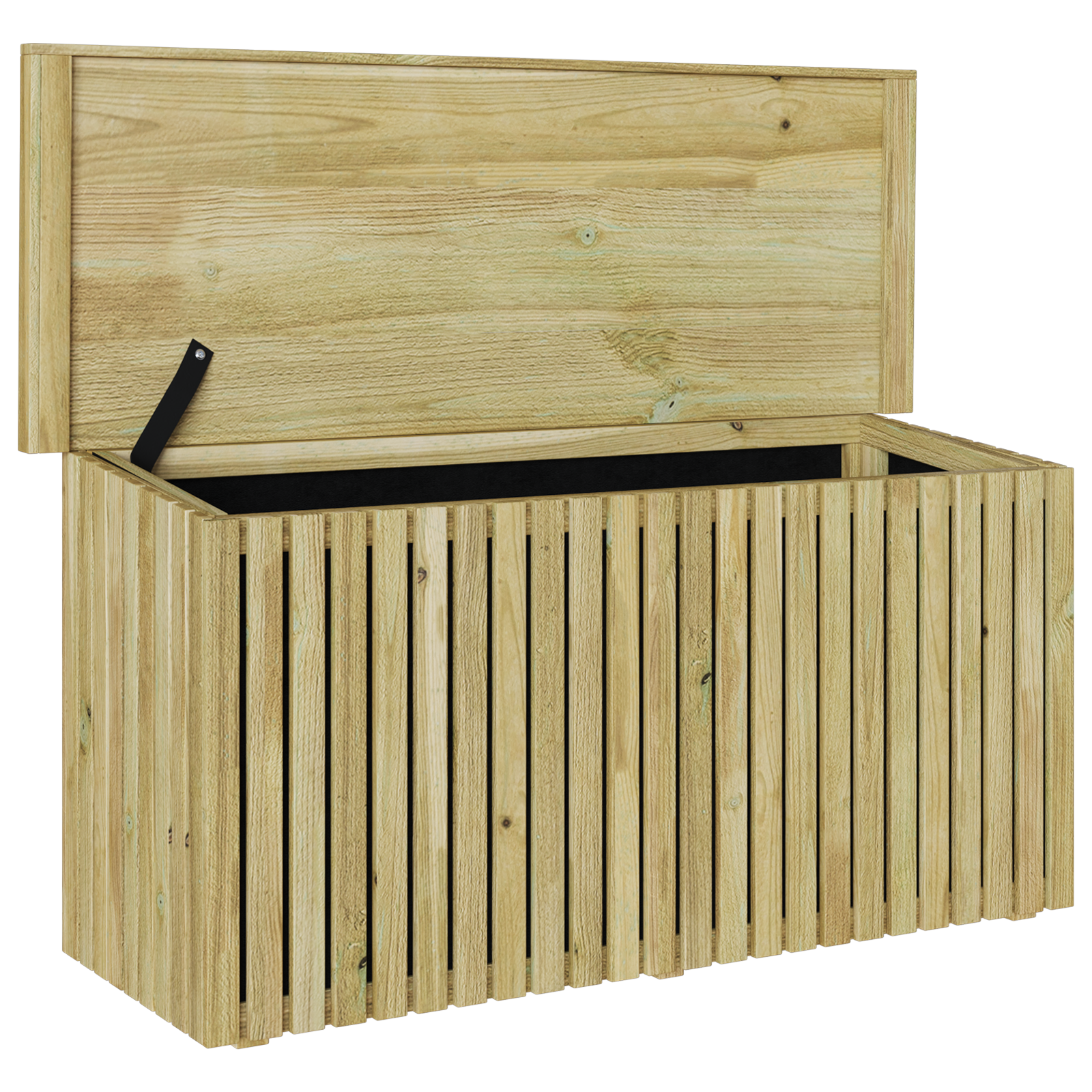 Aufbewahrungsbox 119x44x58,5 cm behandeltes Kiefernholz - gartenmoebel-boxen - Your Garden Eden