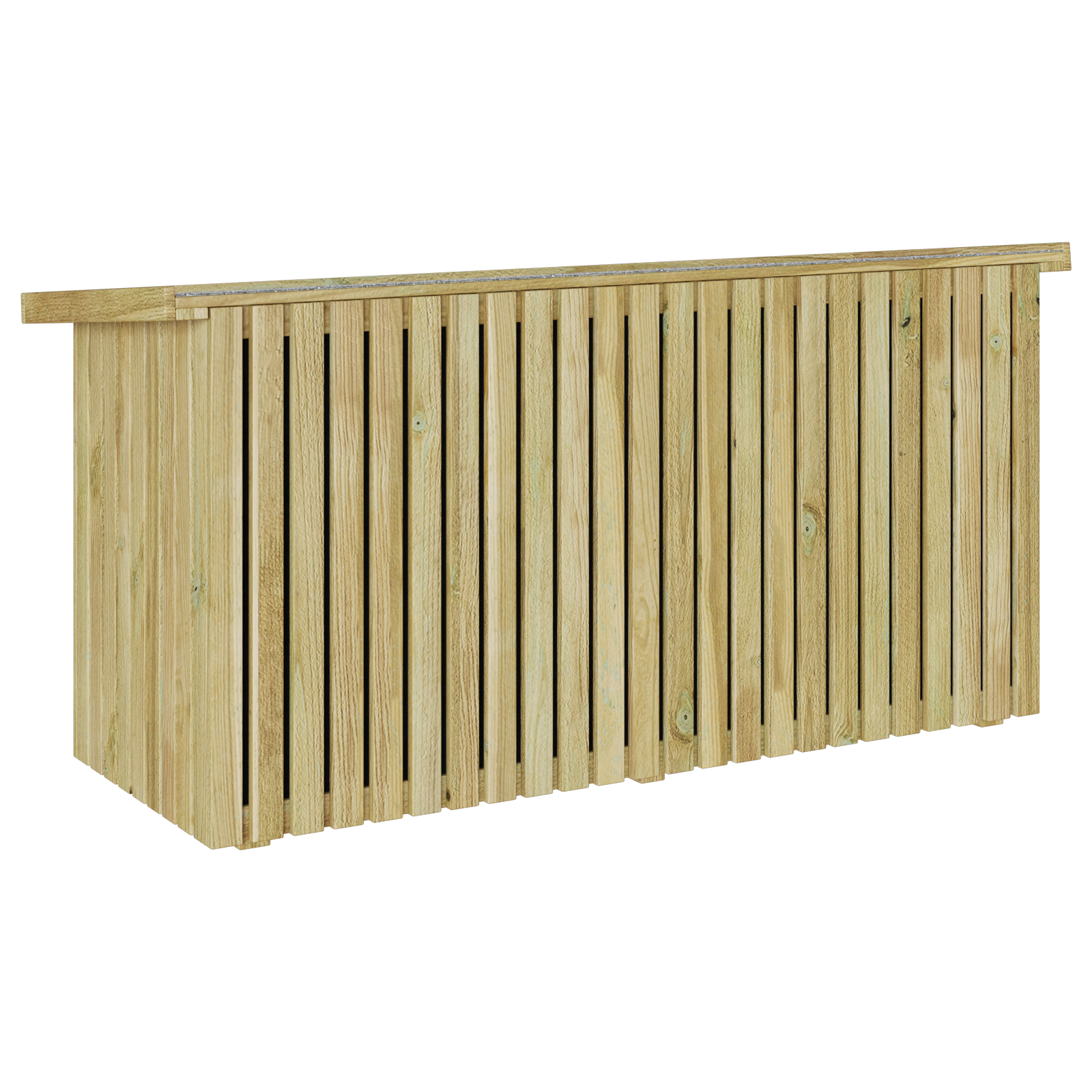 Aufbewahrungsbox 119x44x58,5 cm behandeltes Kiefernholz - gartenmoebel-boxen - Your Garden Eden