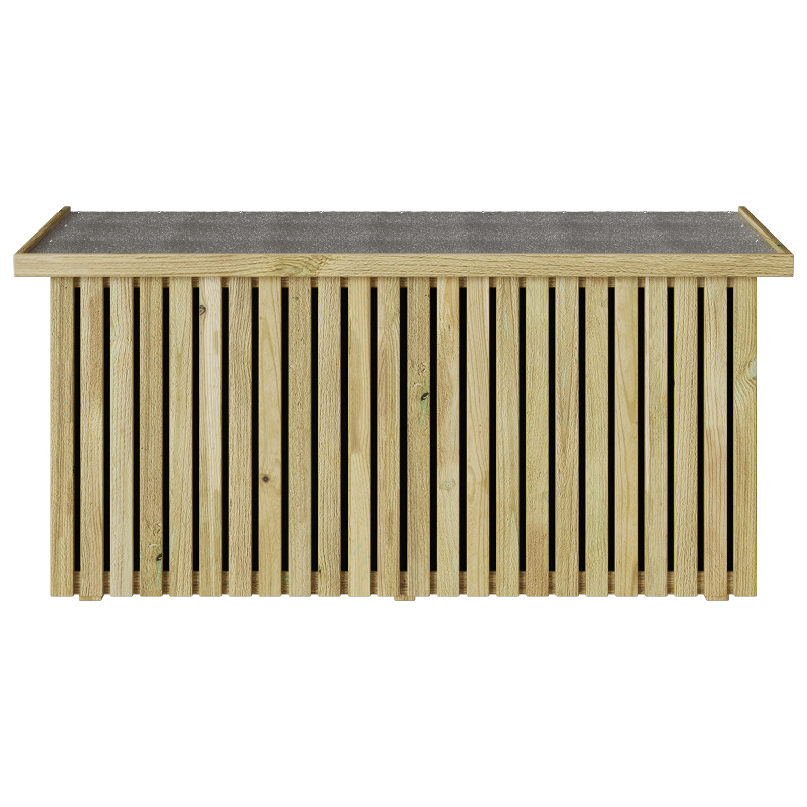 Aufbewahrungsbox 119x44x58,5 cm behandeltes Kiefernholz - gartenmoebel-boxen - Your Garden Eden