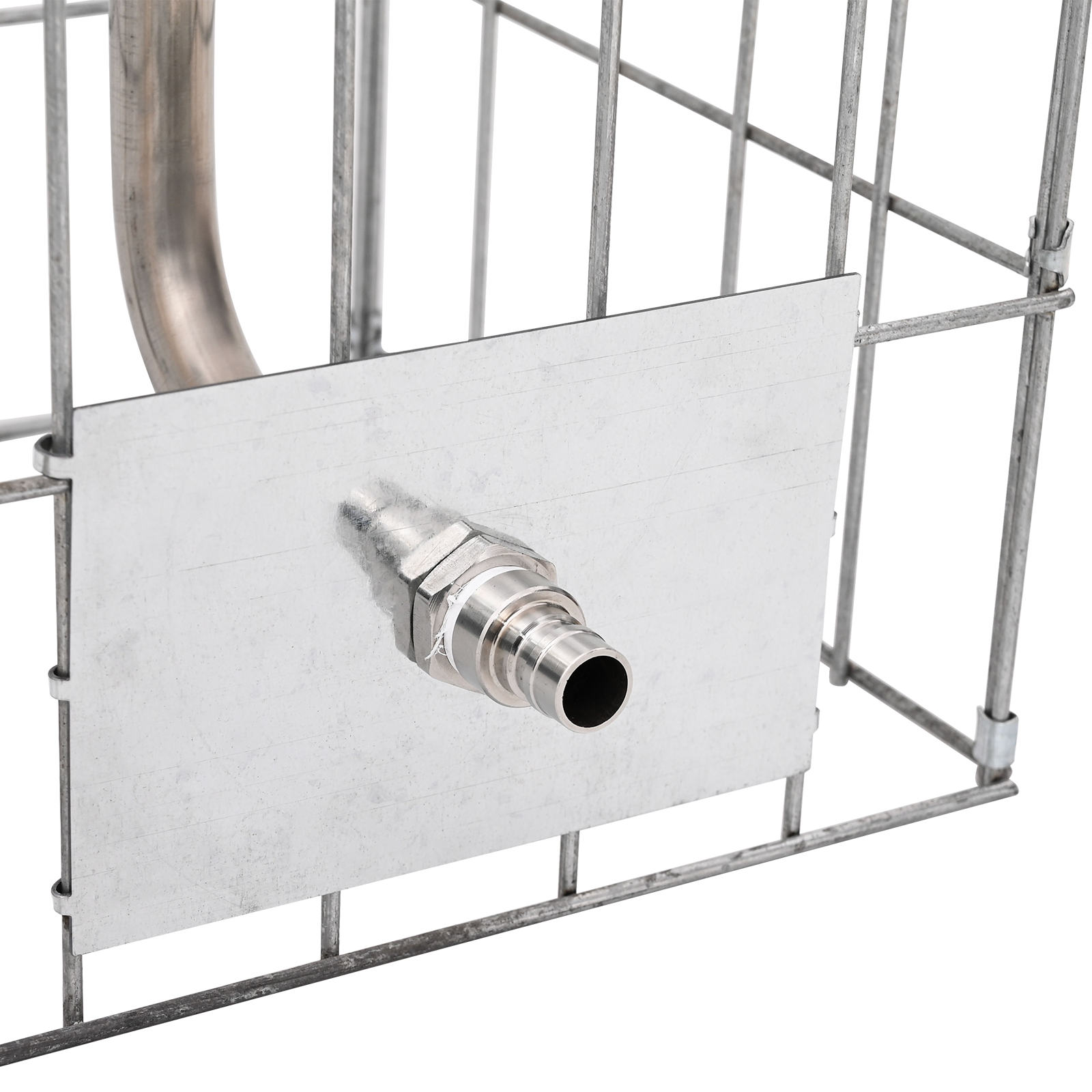 Gabion Column with Water Tap 50x25x25 cm 304 Stainless Steel - Image 8