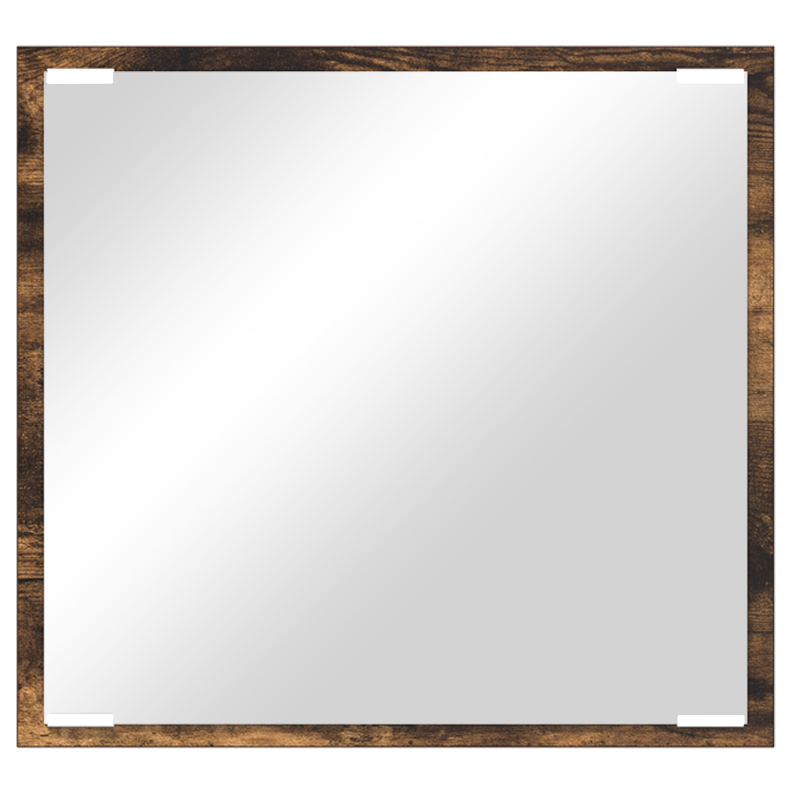 LED Bathroom Mirror Smoked Oak 40x8.5x37 cm Engineered Wood - Image 4