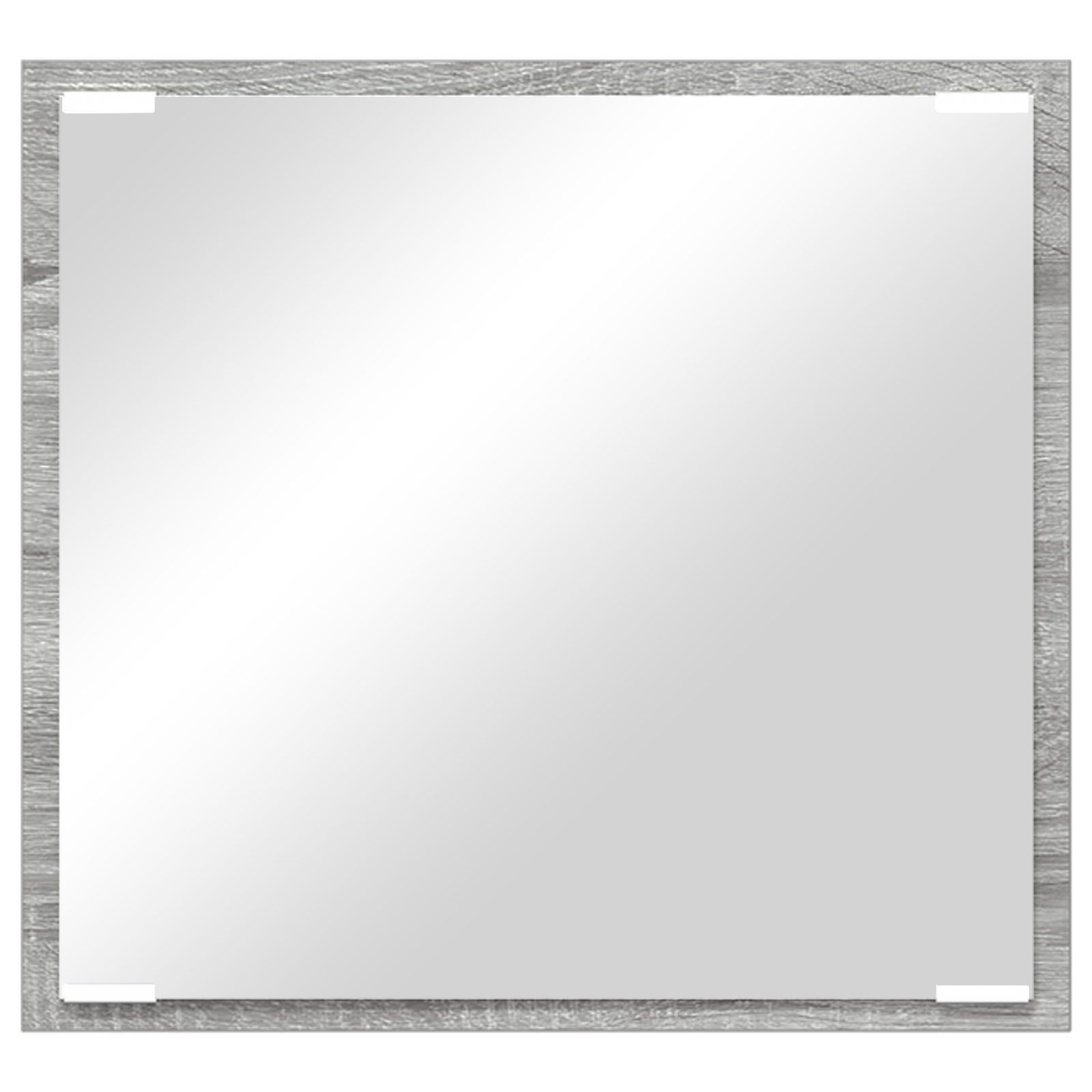 LED Bathroom Mirror Grey Sonoma 40x8.5x37 cm Engineered Wood - Image 4