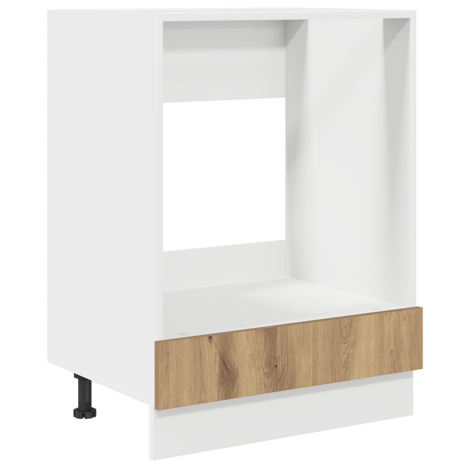 Oven Cabinet Artisan Oak 60x46x81.5 cm Engineered Wood - Image 2