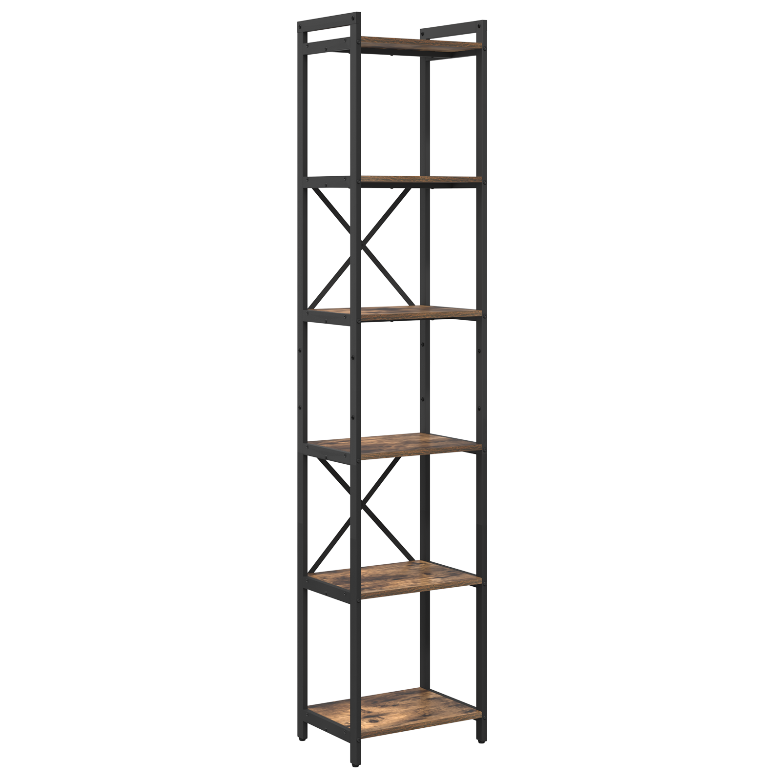 vidaXL Könyvszekrény Füstölt tölgy 40 x 30 x 188 cm Faanyag akciós termékkép 1