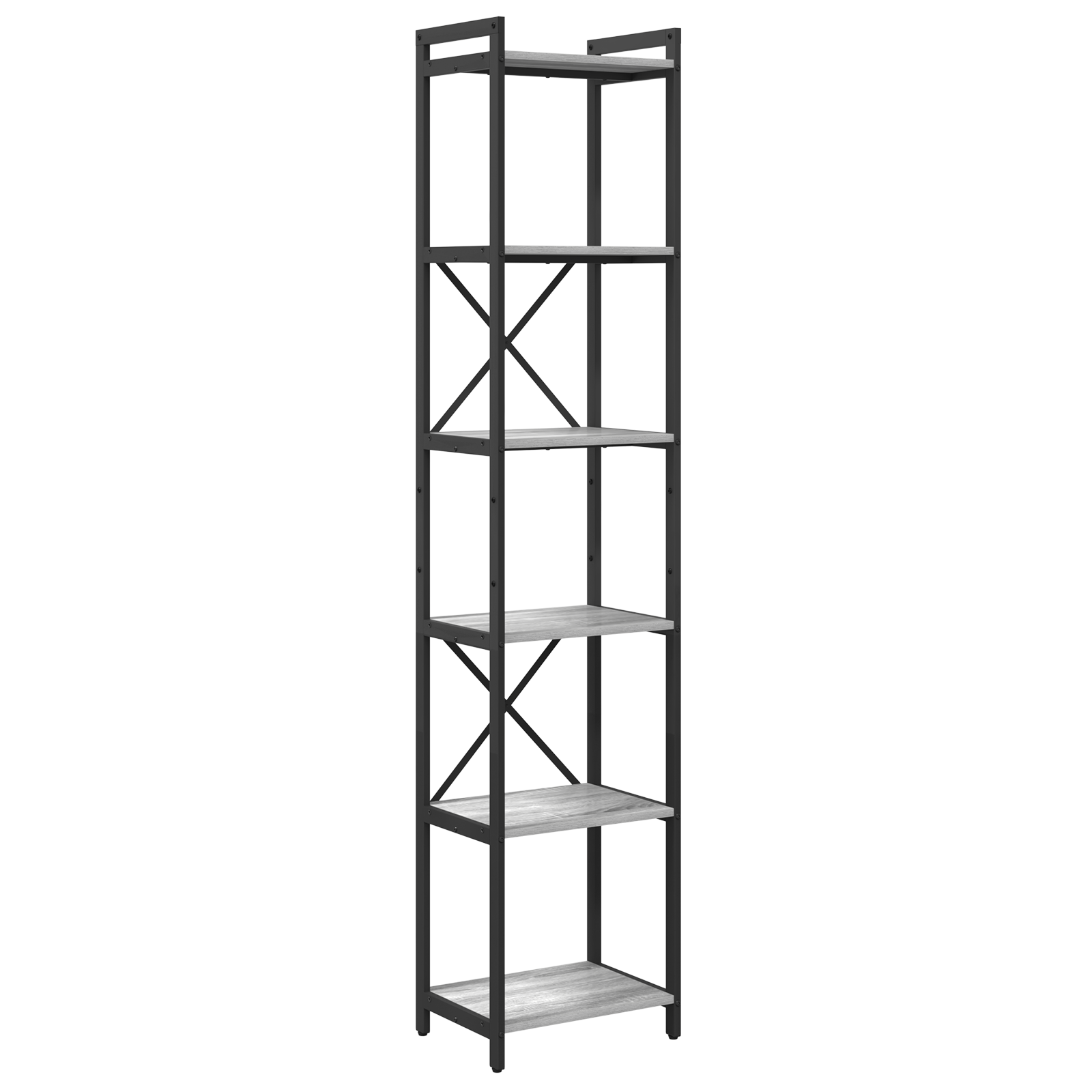  vidaXL Könyvszekrény Szürke sonoma 40 x 30 x 188 cm Faanyag akciós termékkép 1