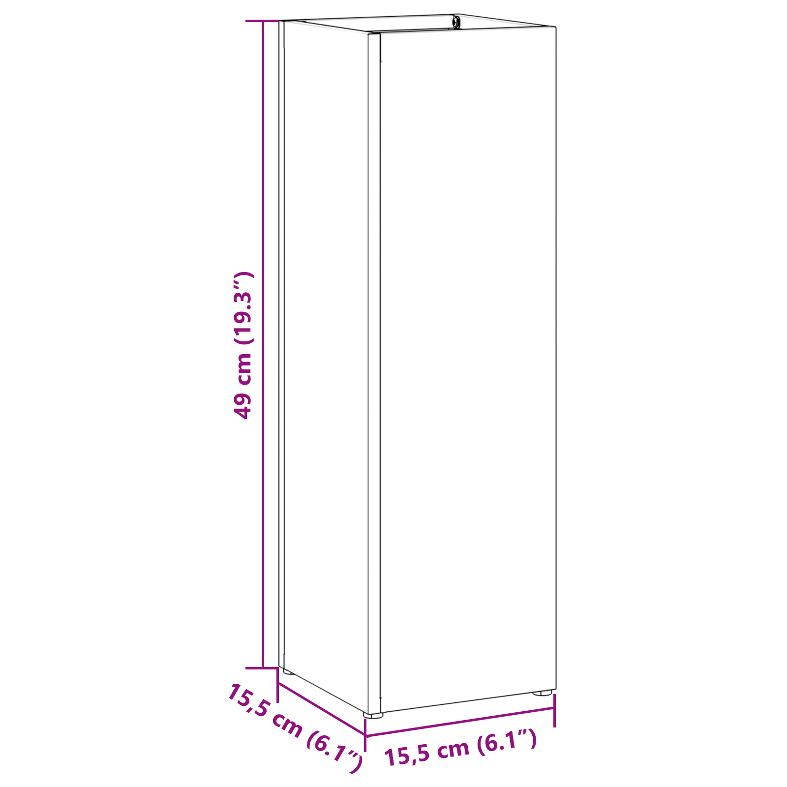 Umbrella Stand Anthracite Metal Standard Umbrella Stand - Image 7