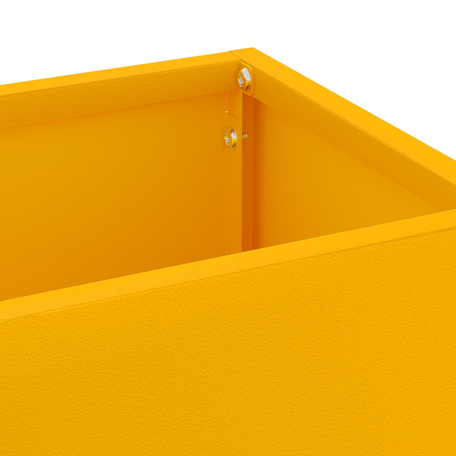 Umbrella Stand Mustard yellow Metal Standard Umbrella Stand - Image 4