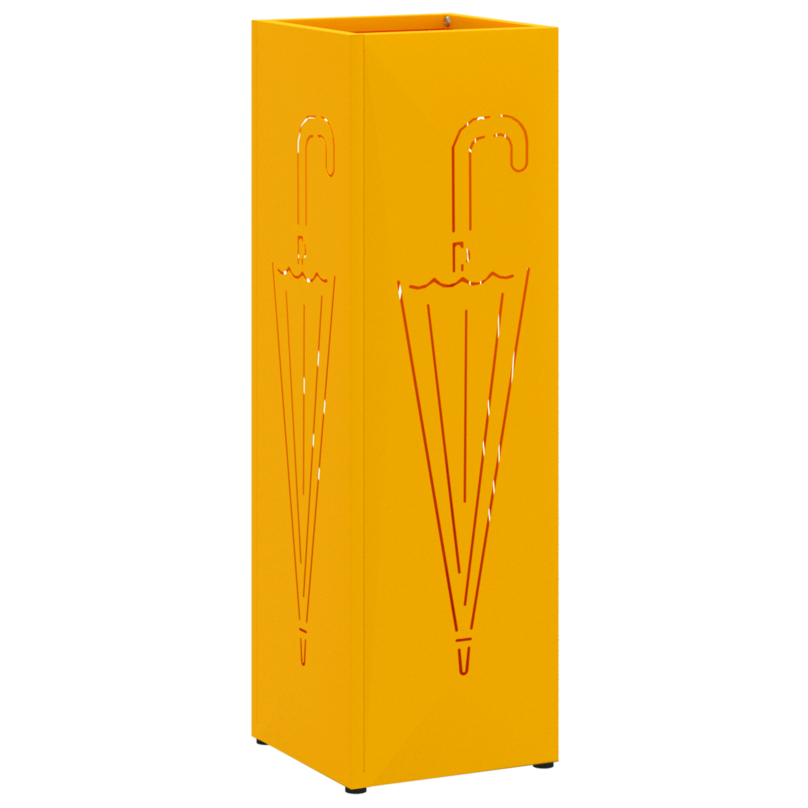 Umbrella Stand Mustard yellow Metal Standard Decorative Inlays - Image 2