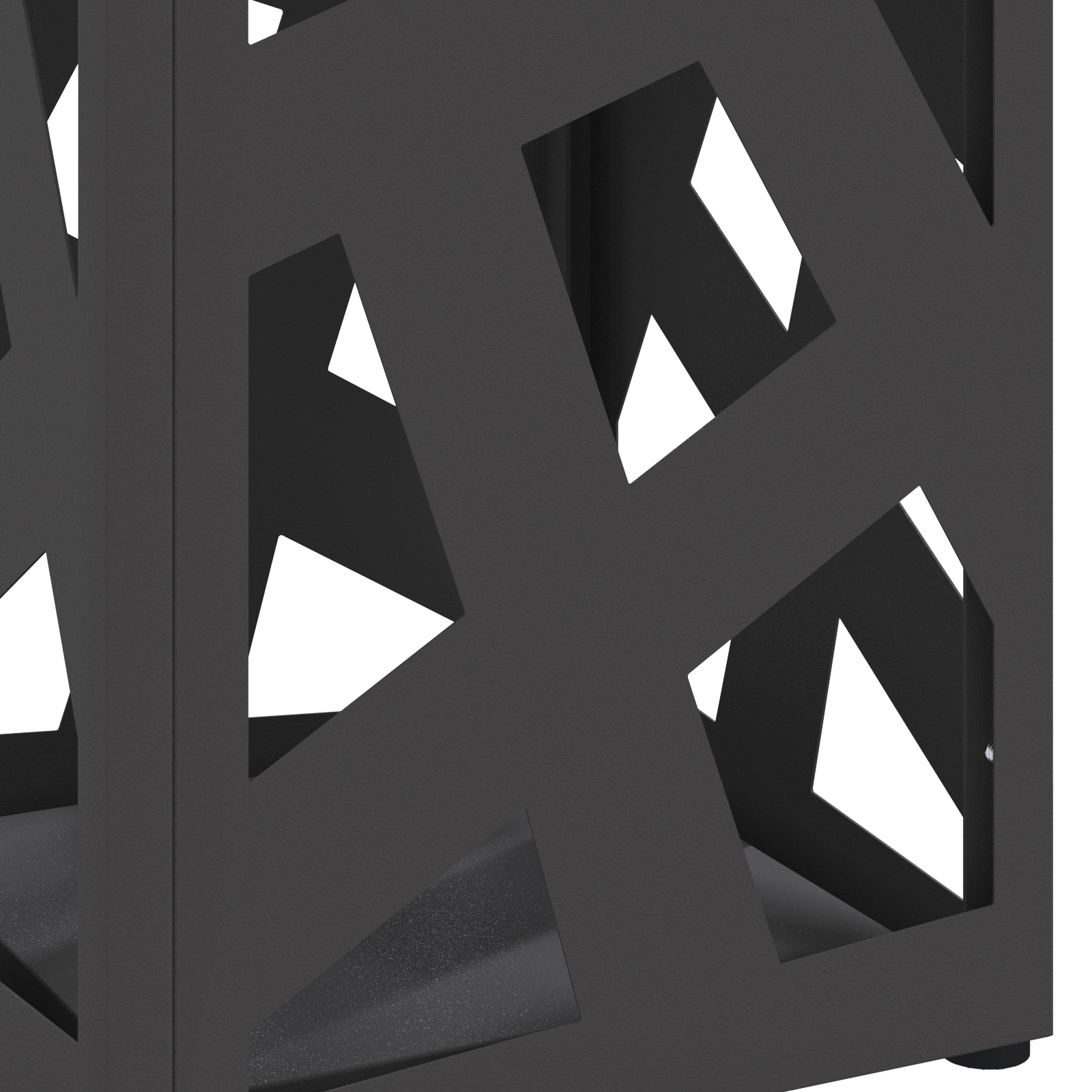 Umbrella Stand Black Metal Medium Pattern Umbrella Stand - Image 5
