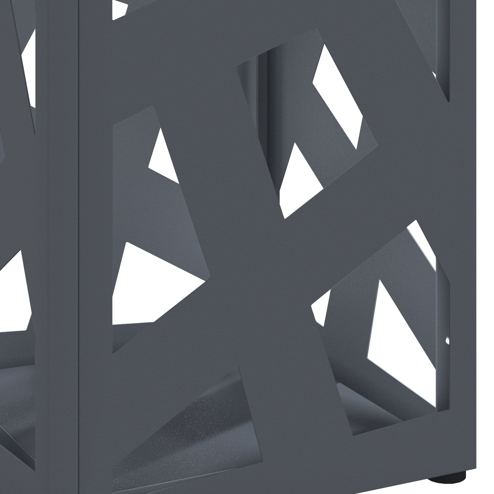 Umbrella Stand Anthracite Metal Medium Durable Umbrella Stand - Image 5