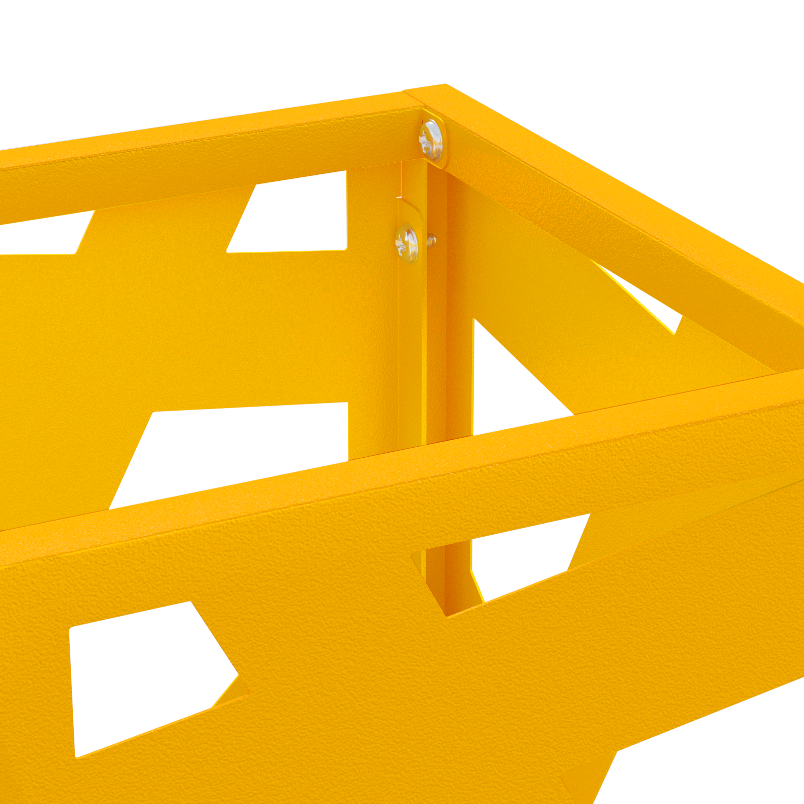 Umbrella Stand Mustard yellow Metal Medium Sleek - Image 4