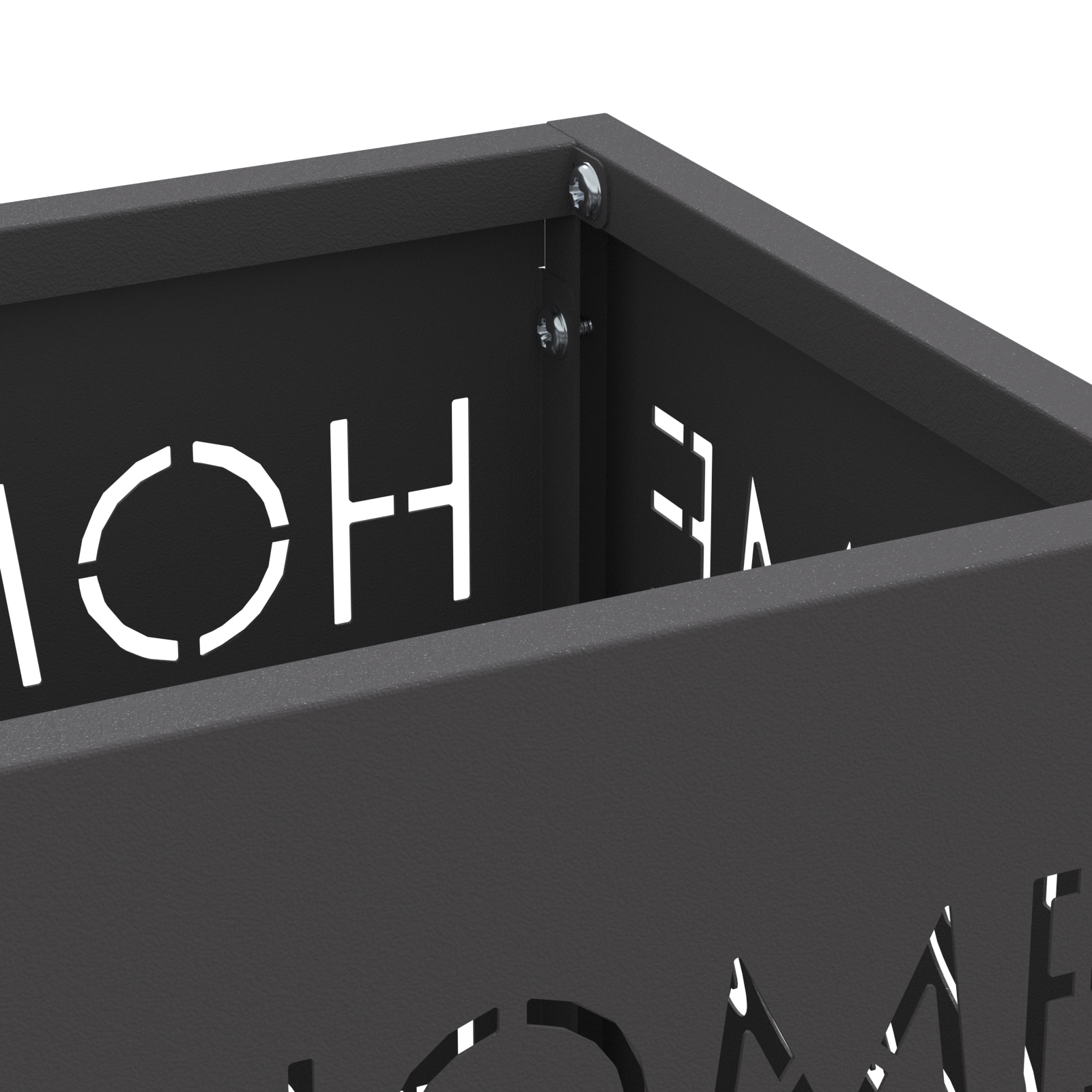 Umbrella Stand Black Metal Standard Decorative Inlays - Image 4