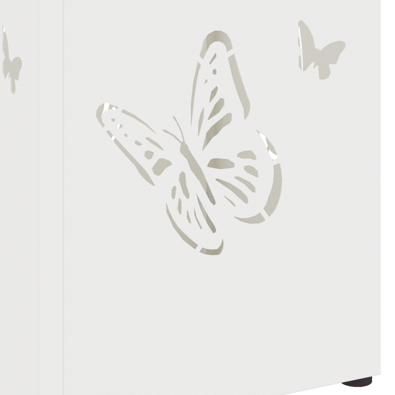 Umbrella Stand White Metal Standard Durable Umbrella Stand - Image 5