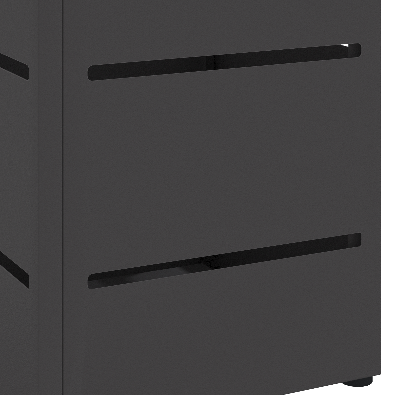 Umbrella Stand Black Metal Medium Storage Umbrella Stand - Image 5