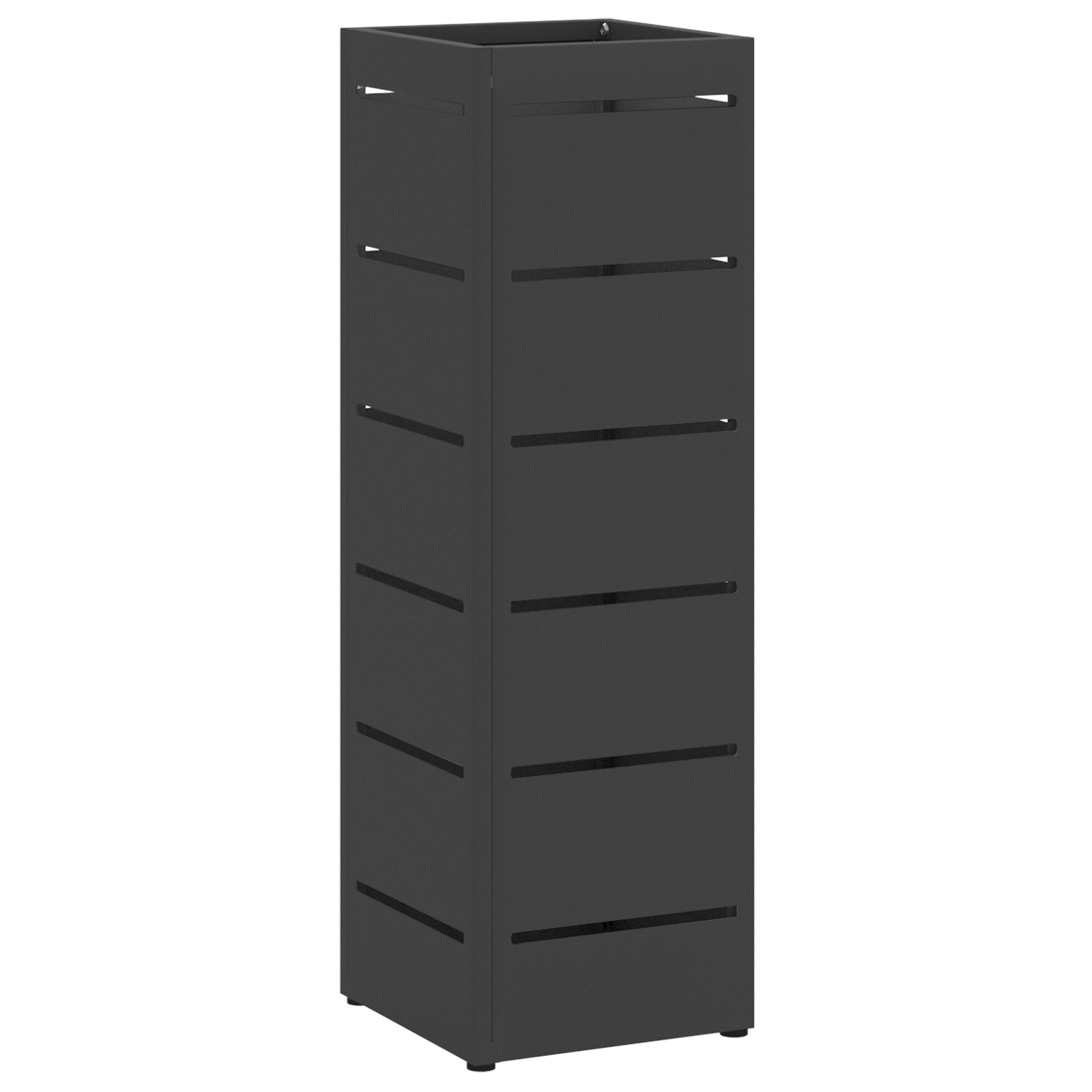 Umbrella Stand Black Metal Medium Storage Umbrella Stand - Image 2