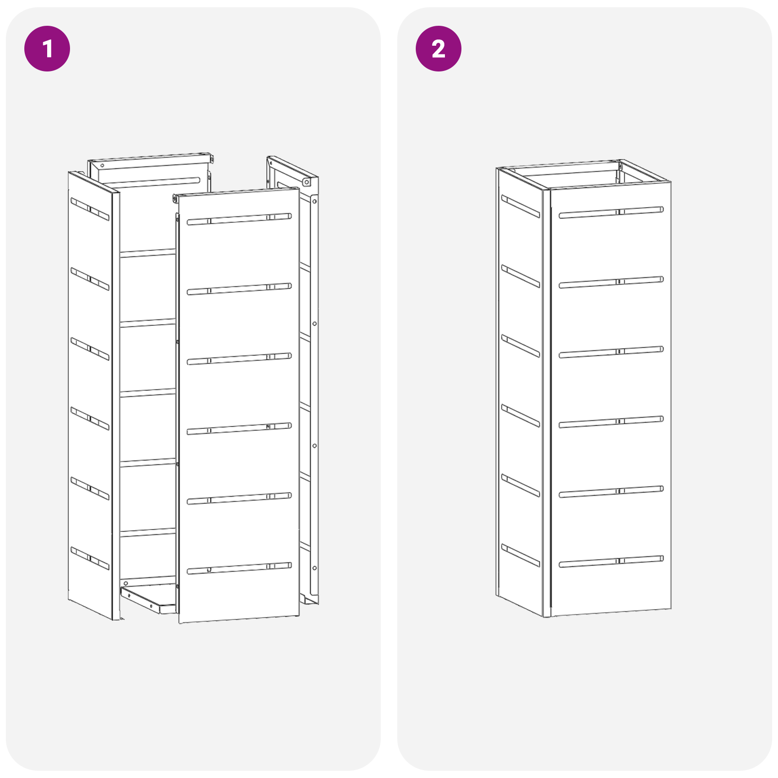 Umbrella Stand Anthracite Metal Medium Decorative Inlays - Image 6