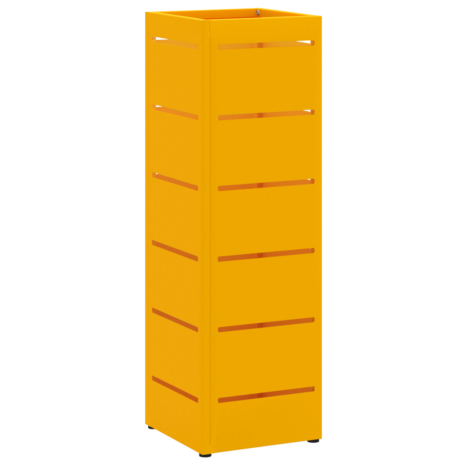 Umbrella Stand Mustard yellow Metal Standard Umbrella Stand - Image 2