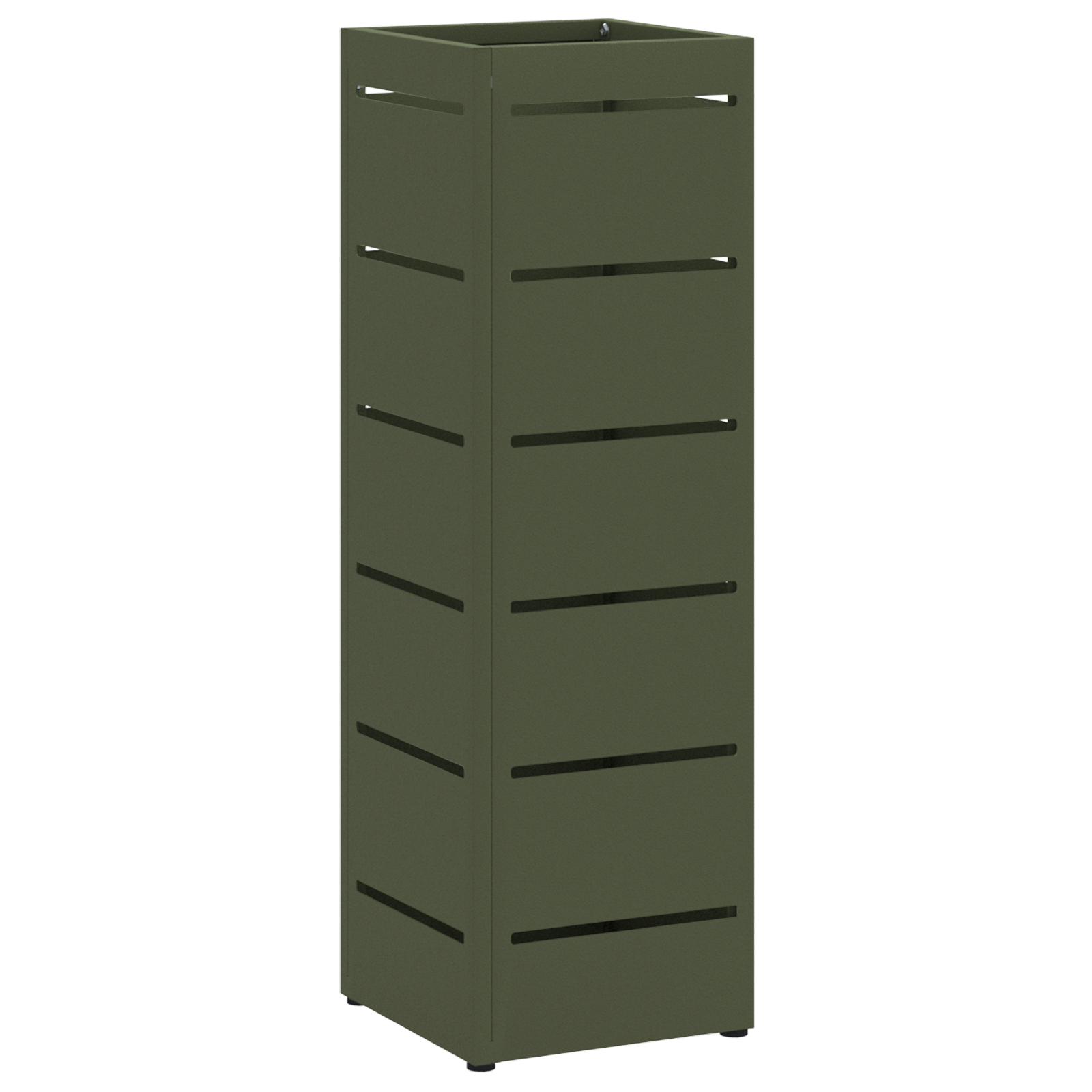 Umbrella Stand Olive green Metal Medium Umbrella Stand - Image 2