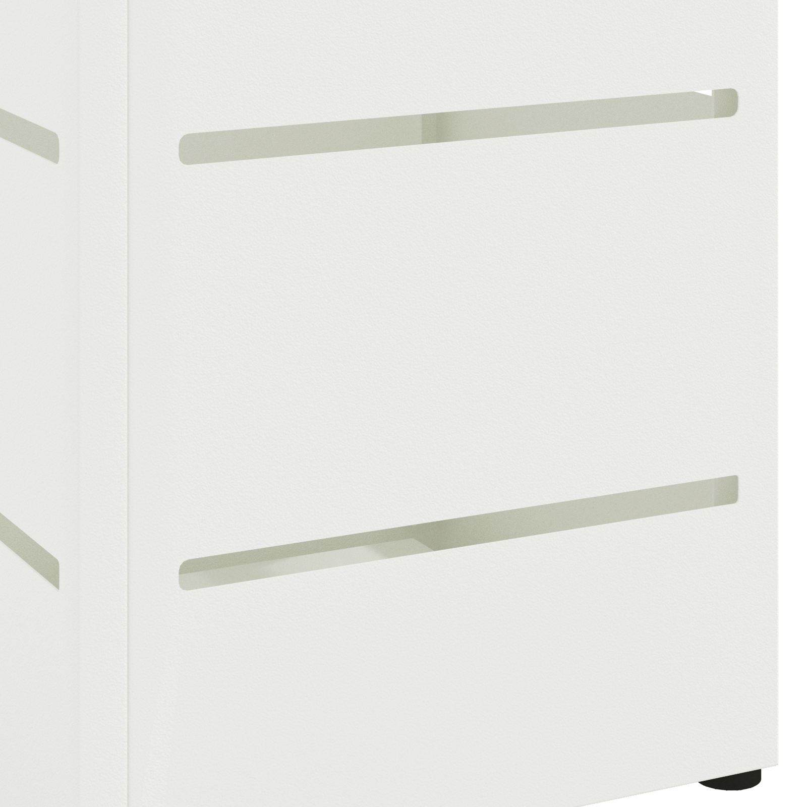 Umbrella Stand White Wood Standard Umbrella Stand Contemporary - Image 5