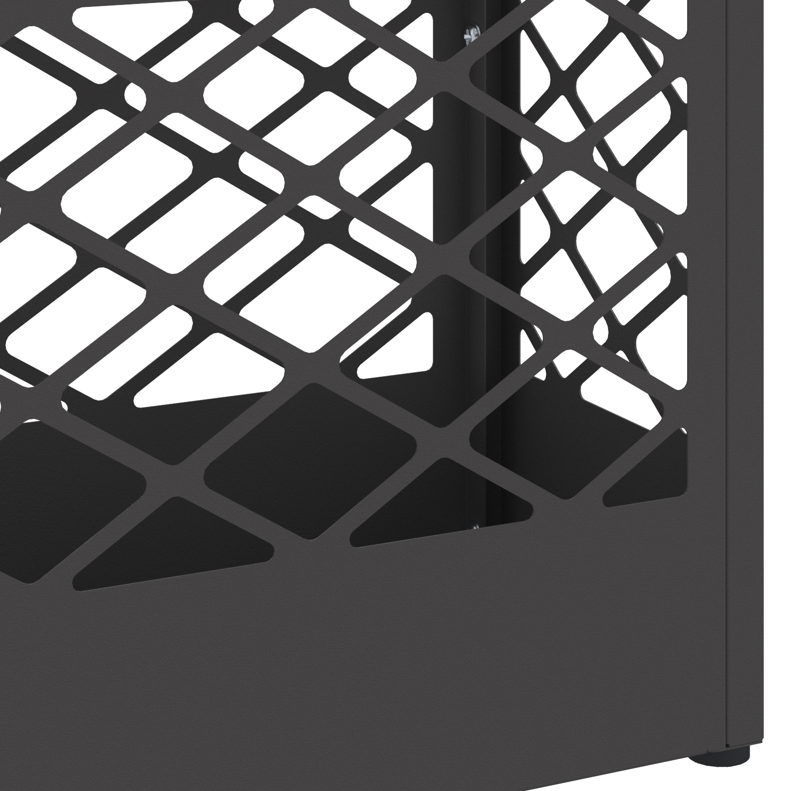 Umbrella Stand Black Powder-Coated Steel Standard Durable - Image 5