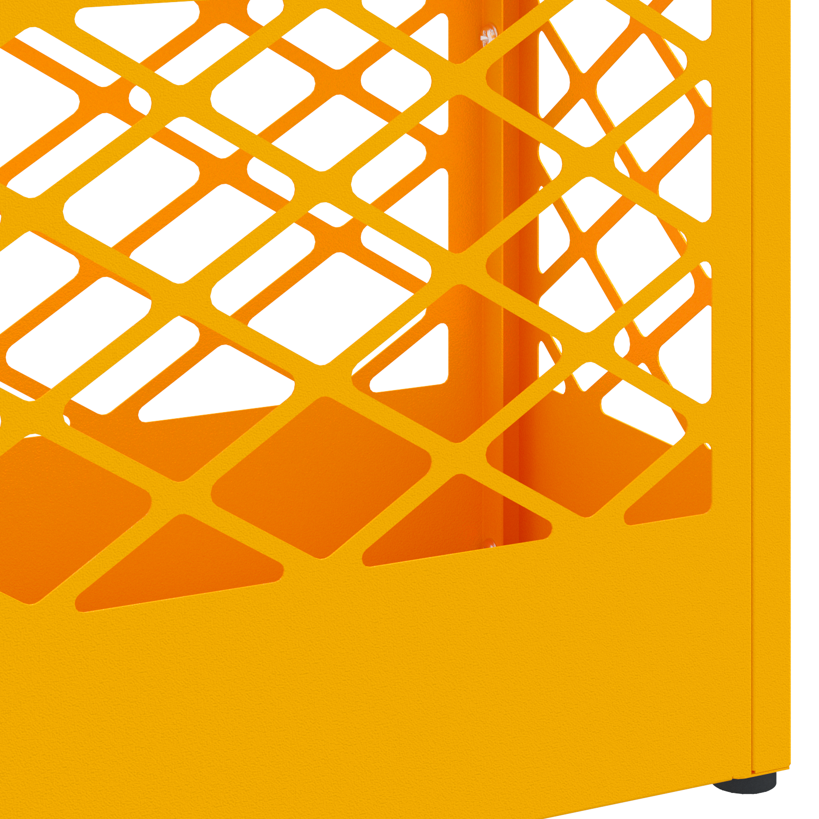 Umbrella Stand Mustard yellow Steel Compact Umbrella Stand - Image 5