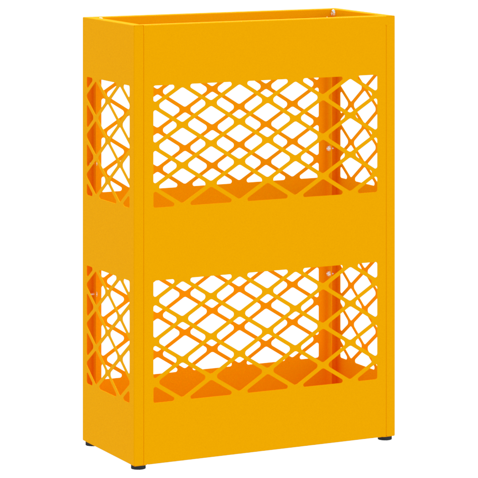 Umbrella Stand Mustard yellow Steel Compact Umbrella Stand - Image 2