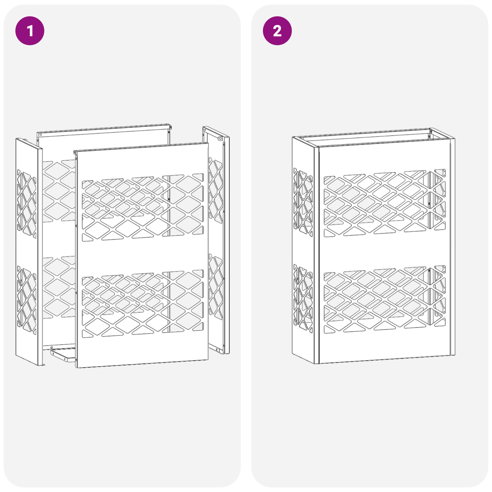 Umbrella Stand Olive Green Metal Medium Umbrella Stand - Image 6